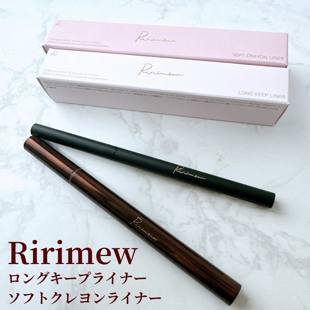 リリミュウ ロングキープライナー/Ririmew/リキッドアイライナーを使ったクチコミ(1枚目)