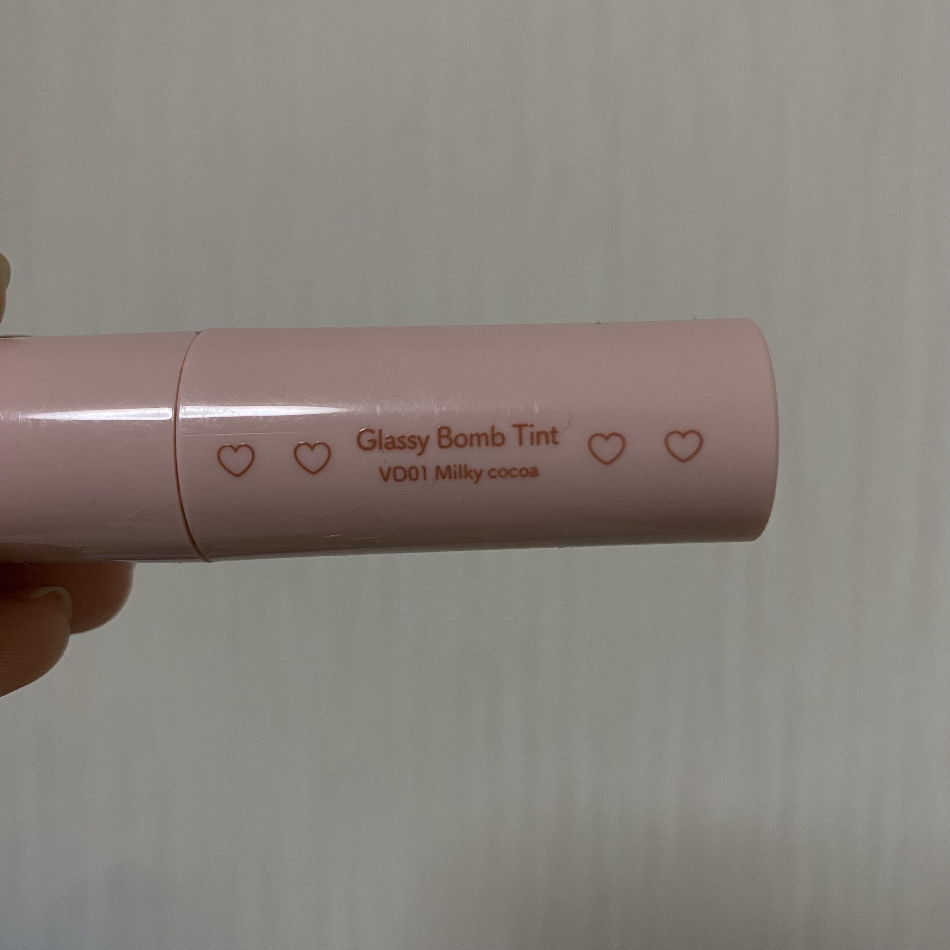 アンドバイロムアンド　グラッシーボムティント/&nd by rom&nd/リップティントを使ったクチコミ（2枚目）