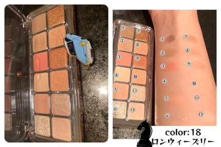 みんみ on LIPS 「CLIO様のハリーポッターコラボのアイシャドウパレット購入して..」(4枚目)