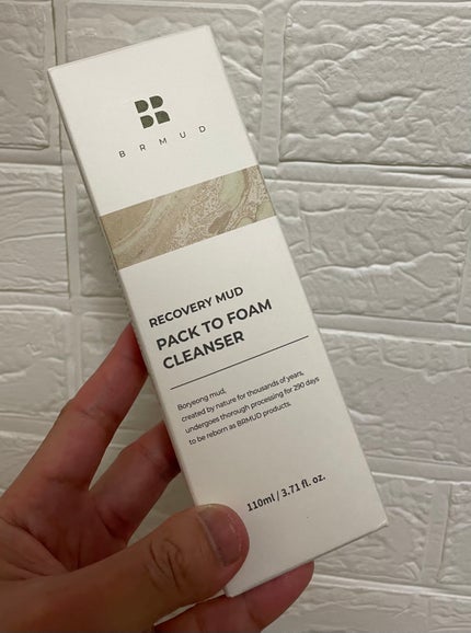 リカバリーマッドバックツーフォームクレンザー/BRMUD/洗顔フォームを使ったクチコミ(1枚目)
