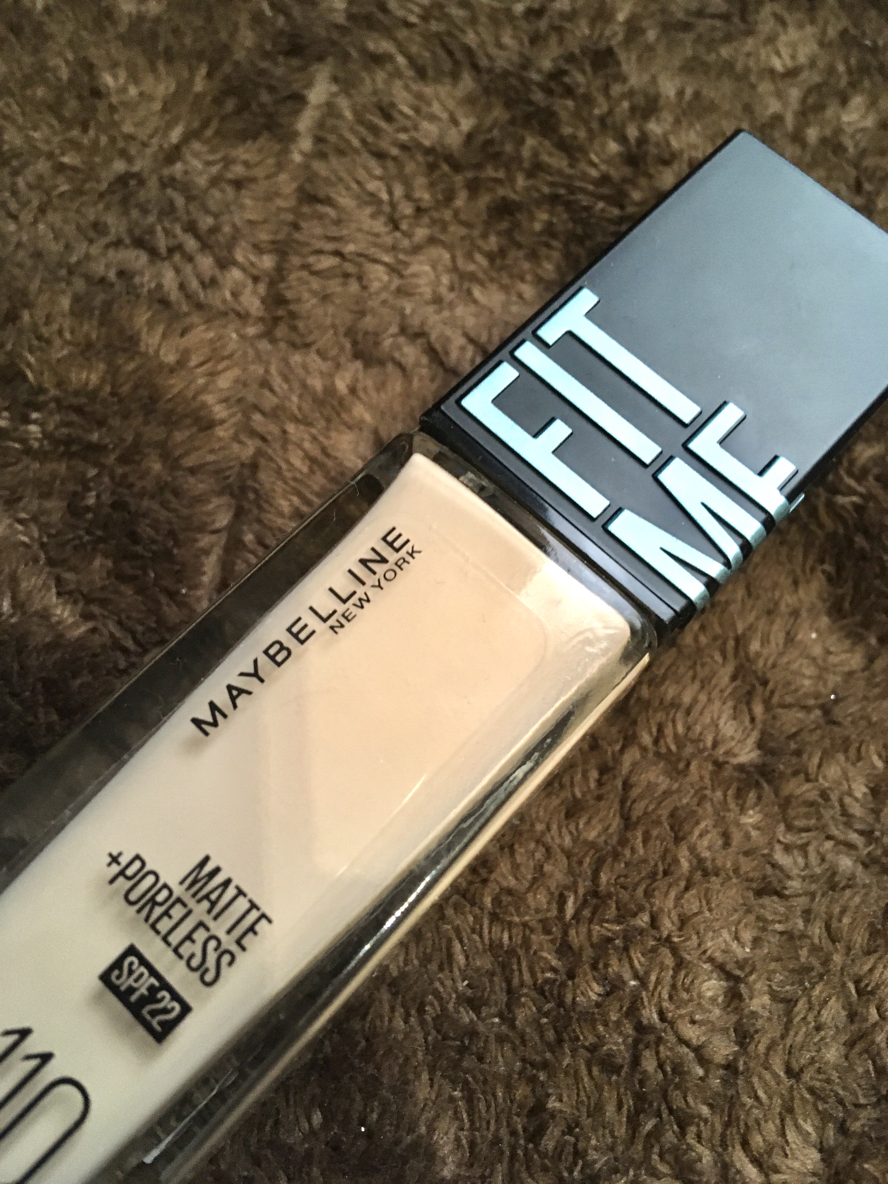 フィットミー リキッドファンデーション R 110/MAYBELLINE NEW YORK/リキッドファンデーションを使ったクチコミ（1枚目）