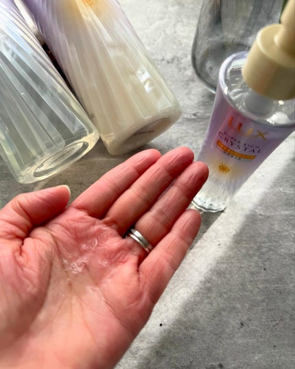 スーパーリッチクリスタル マルチダメージリペア シャンプー/トリートメント/LUX/市販シャンプーを使ったクチコミ(5枚目)