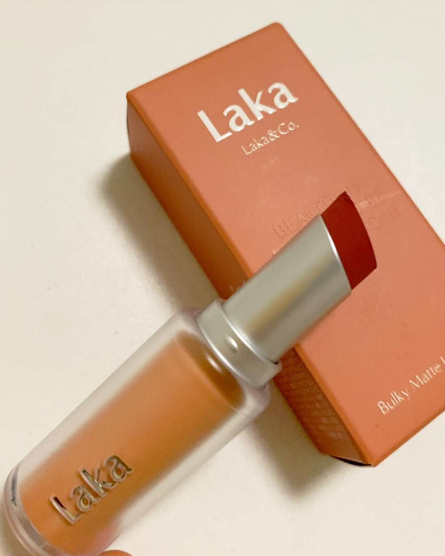 バルキーマットリップスティック/Laka/口紅を使ったクチコミ(1枚目)