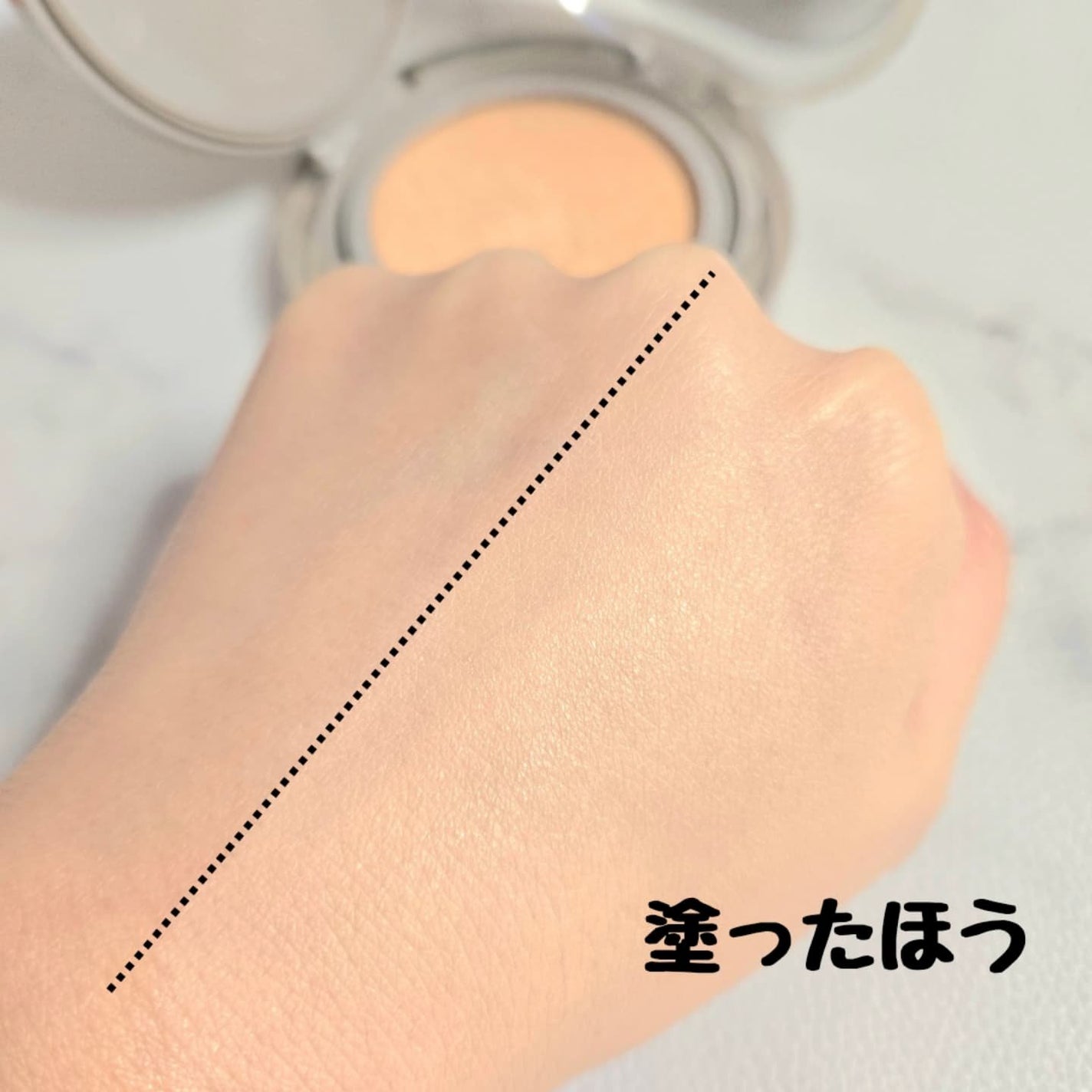 ブラーカバークッション/LUNA/クッションファンデーションを使ったクチコミ(7枚目)