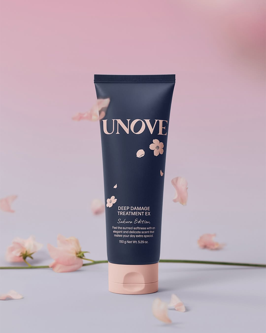 UNOVE 桜エディション <シャンプー・ディープダメージトリートメントセット>/UNOVE/市販シャンプーを使ったクチコミ(3枚目)