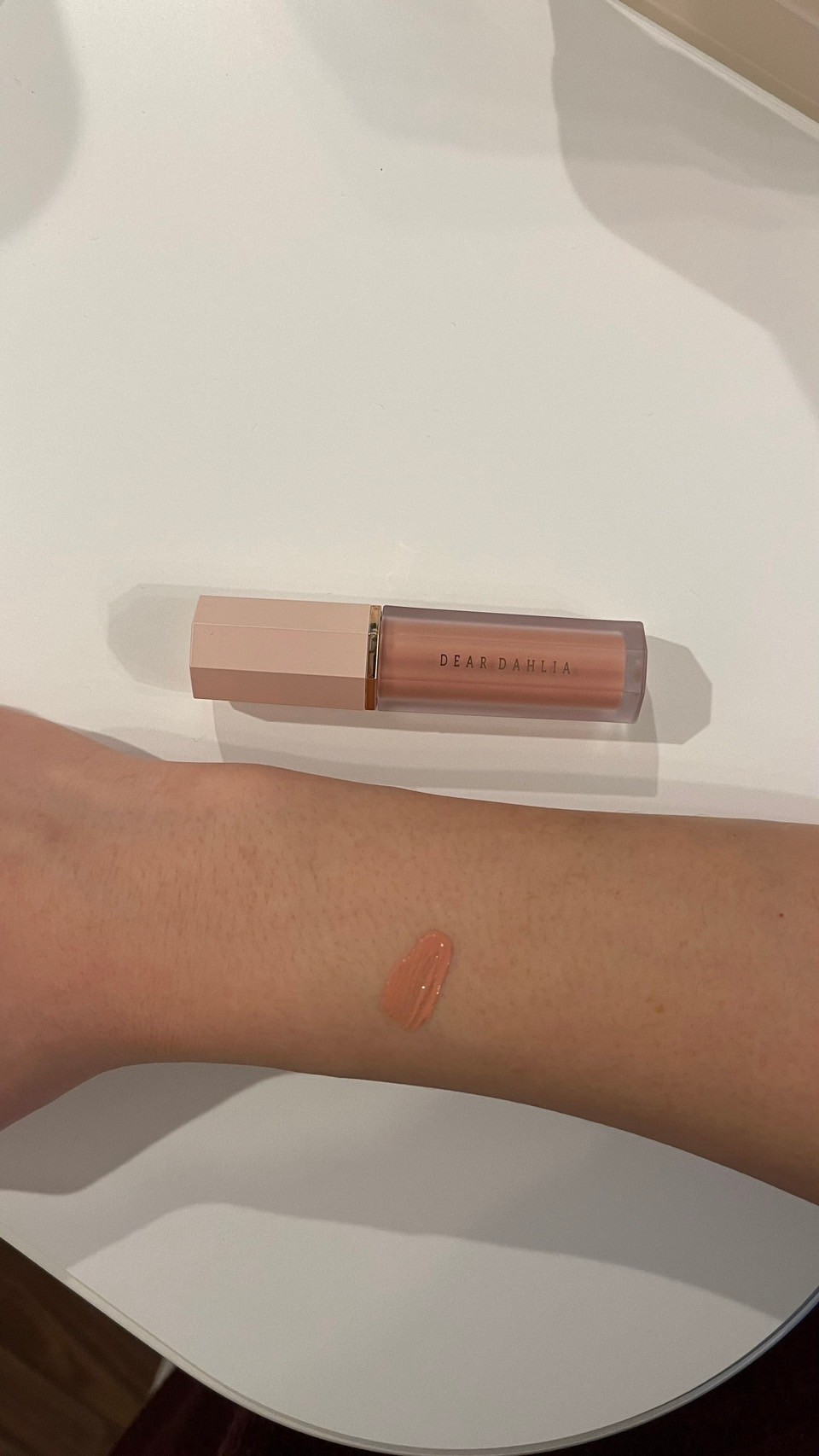 ペタルドロップリキッドブラッシャー/DEAR DAHLIA/リキッドチークを使ったクチコミ（1枚目）