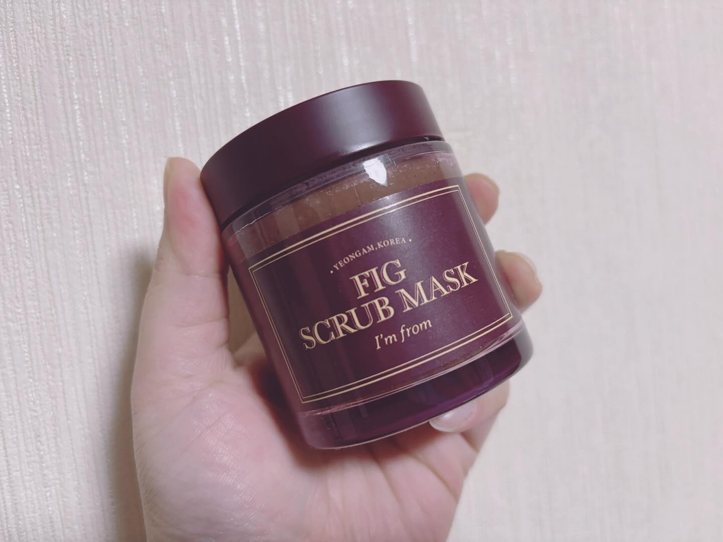 @imfrom_jp の#フィグスクラブマスク 🫧
.
#敏感肌 でスクラブは合わないのがあるからどうかなー？って思ったけど、スクラブが細かくて優しい！
.
くるくるマッサージしても、全然お肌が痛くない！
.
しかも、すごいいいなって思っ