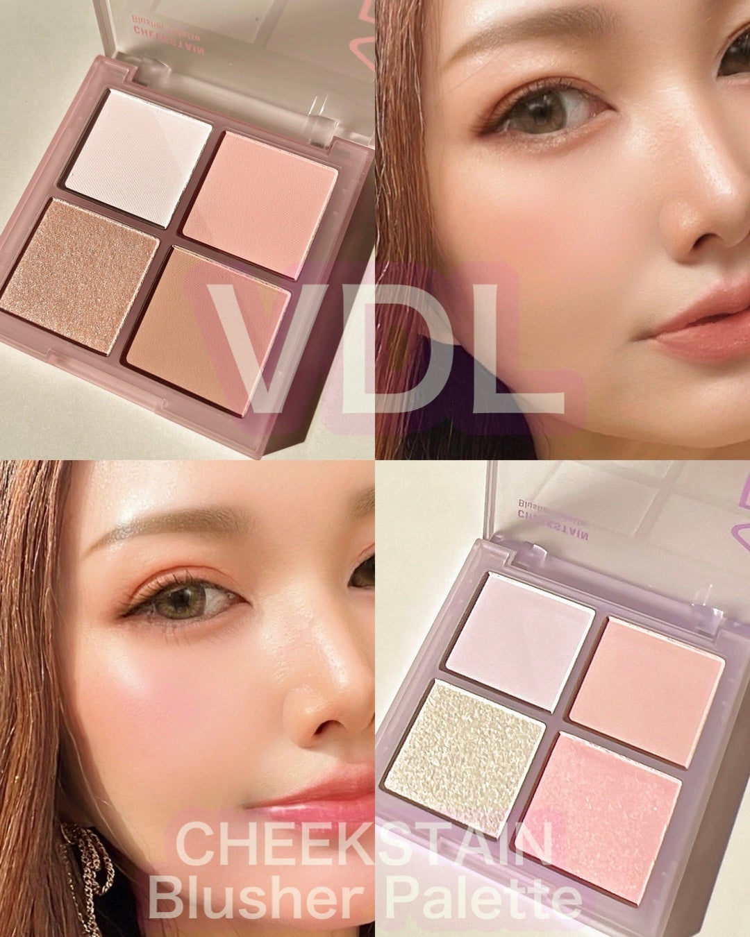 VDL チークステイン ブラッシャー パレット/VDL/パウダーチークを使ったクチコミ(1枚目)