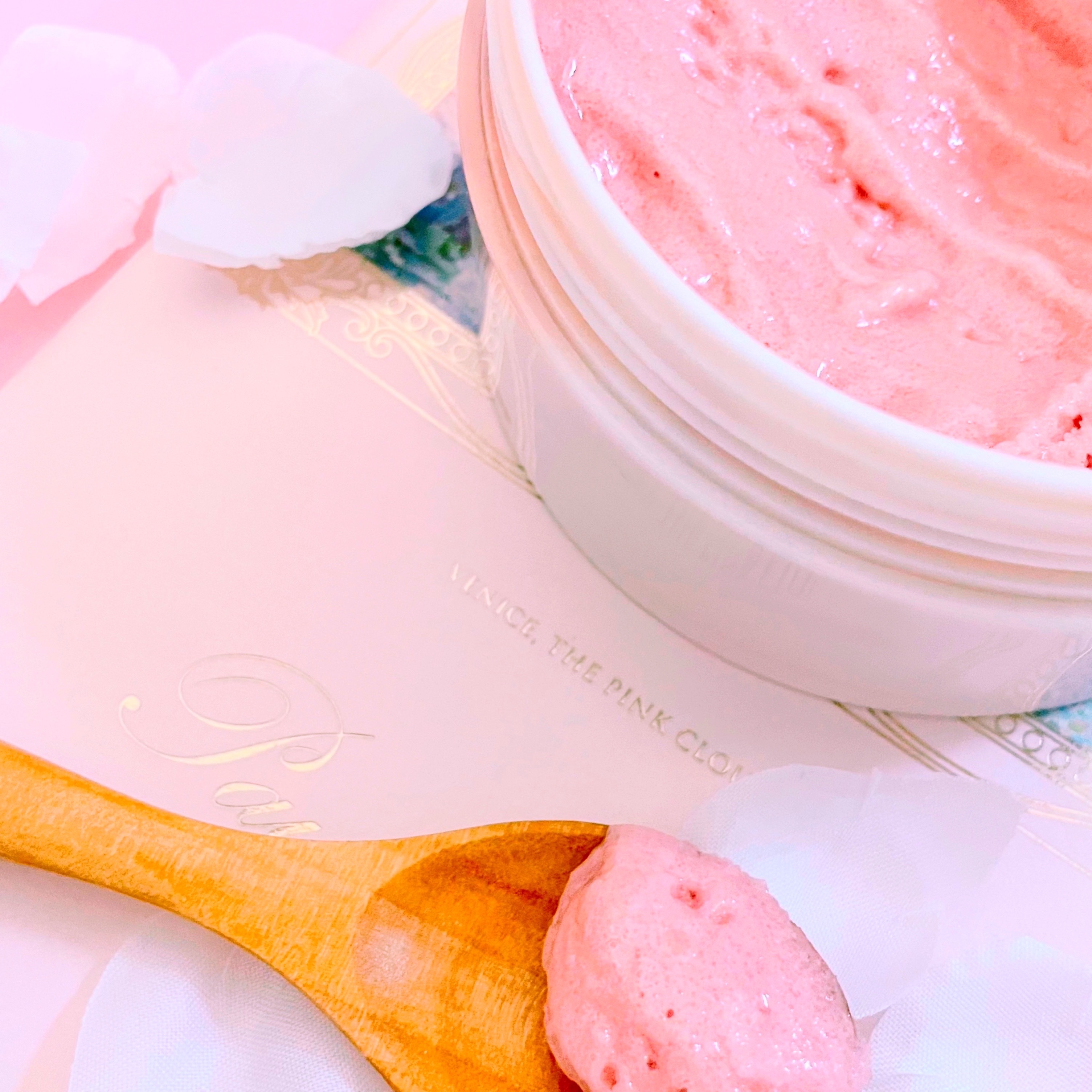 キューミースウィートボムタラソスクラブ　ピオニーブーケの香り/AGARISM/ボディスクラブを使ったクチコミ（3枚目）