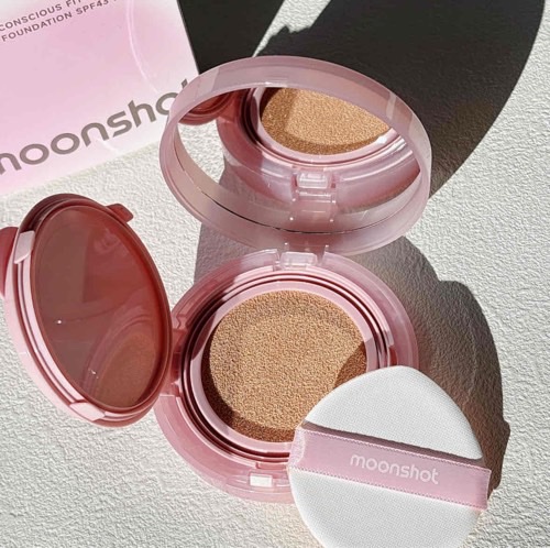 コンシャス フィット クッション ファンデーション/moonshot/クッションファンデーションを使ったクチコミ（3枚目）