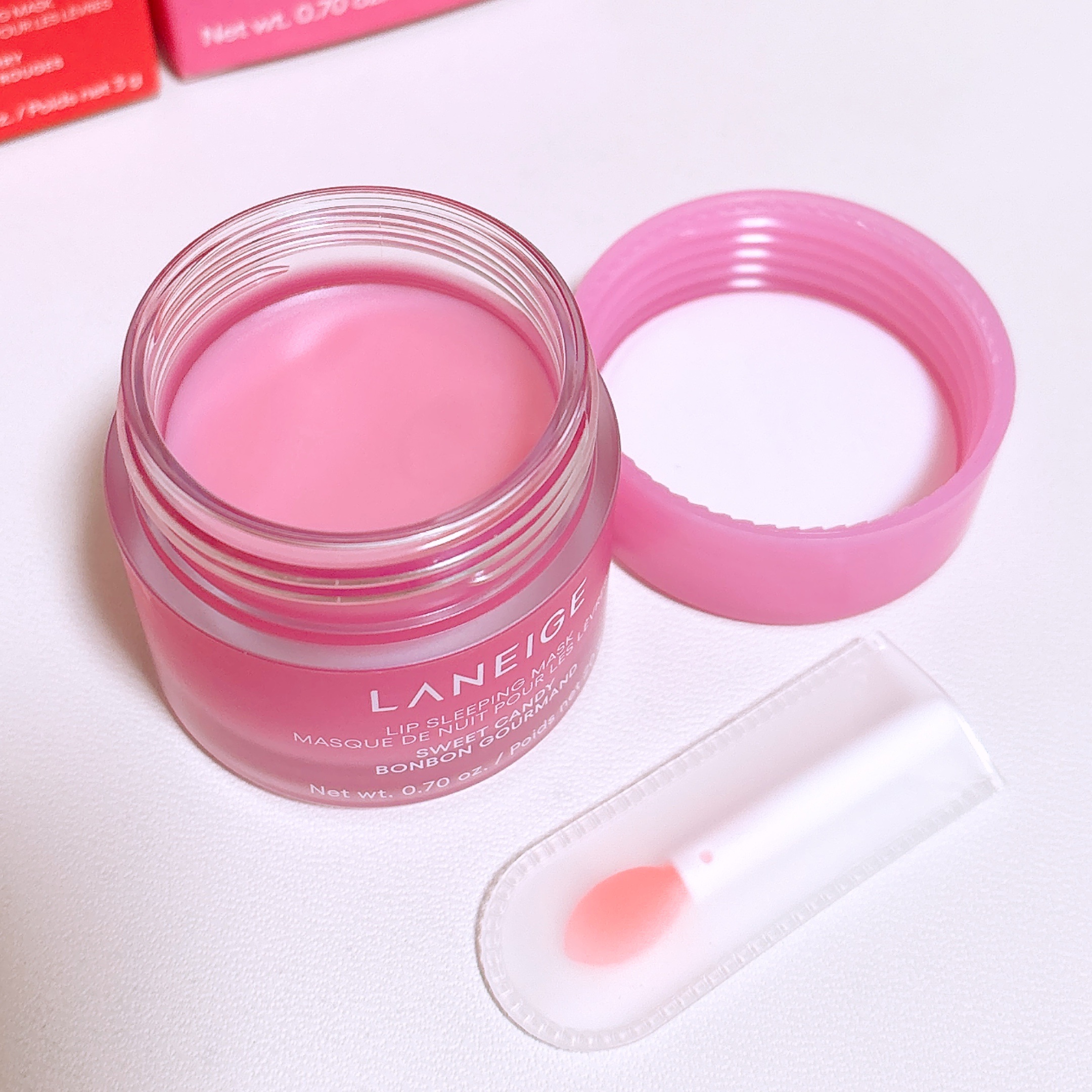 リップスリーピングマスク/LANEIGE/リップバームを使ったクチコミ（3枚目）