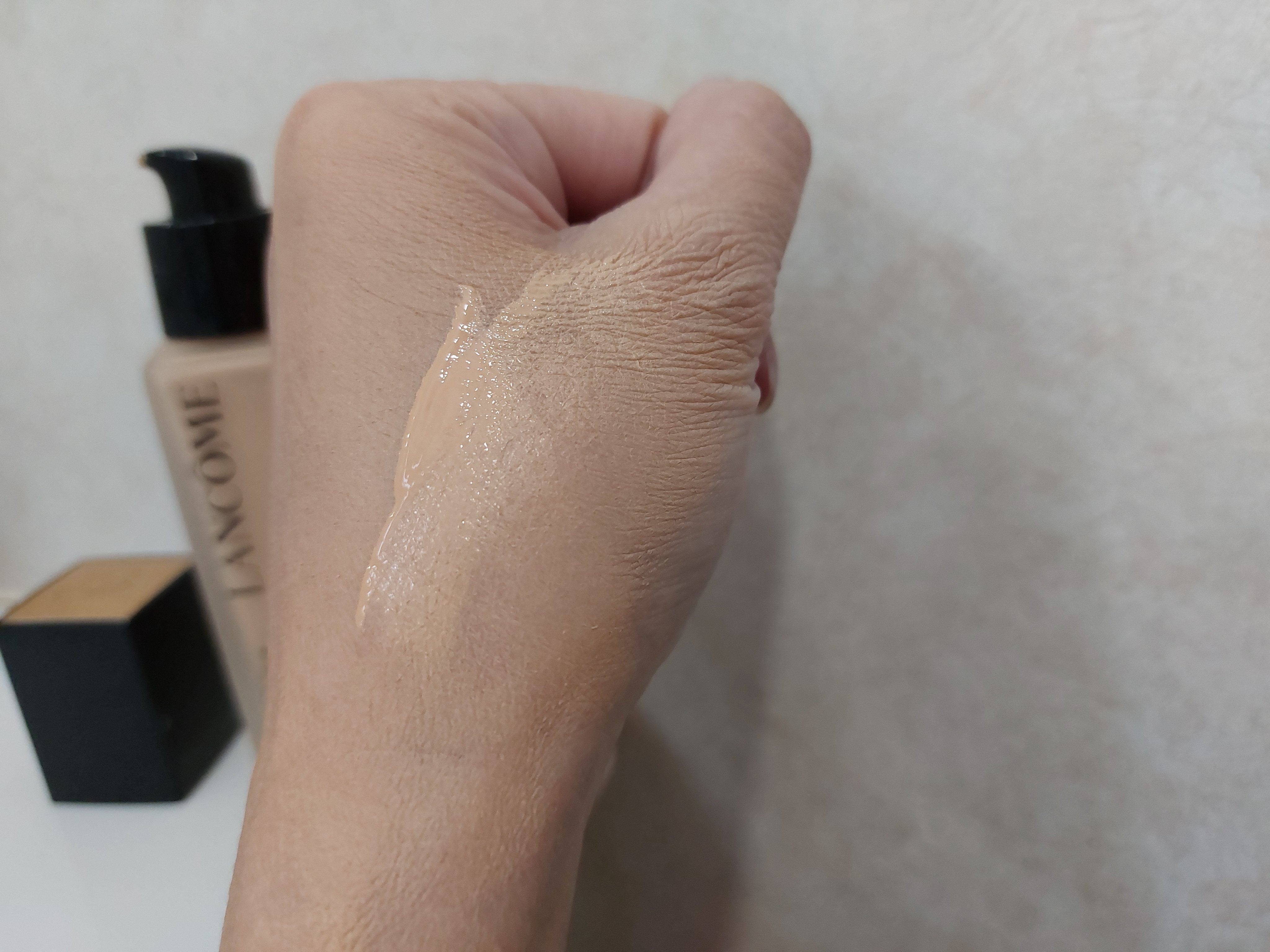 タンイドル ウルトラ ウェア リキッド N/LANCOME/リキッドファンデーションを使ったクチコミ（3枚目）