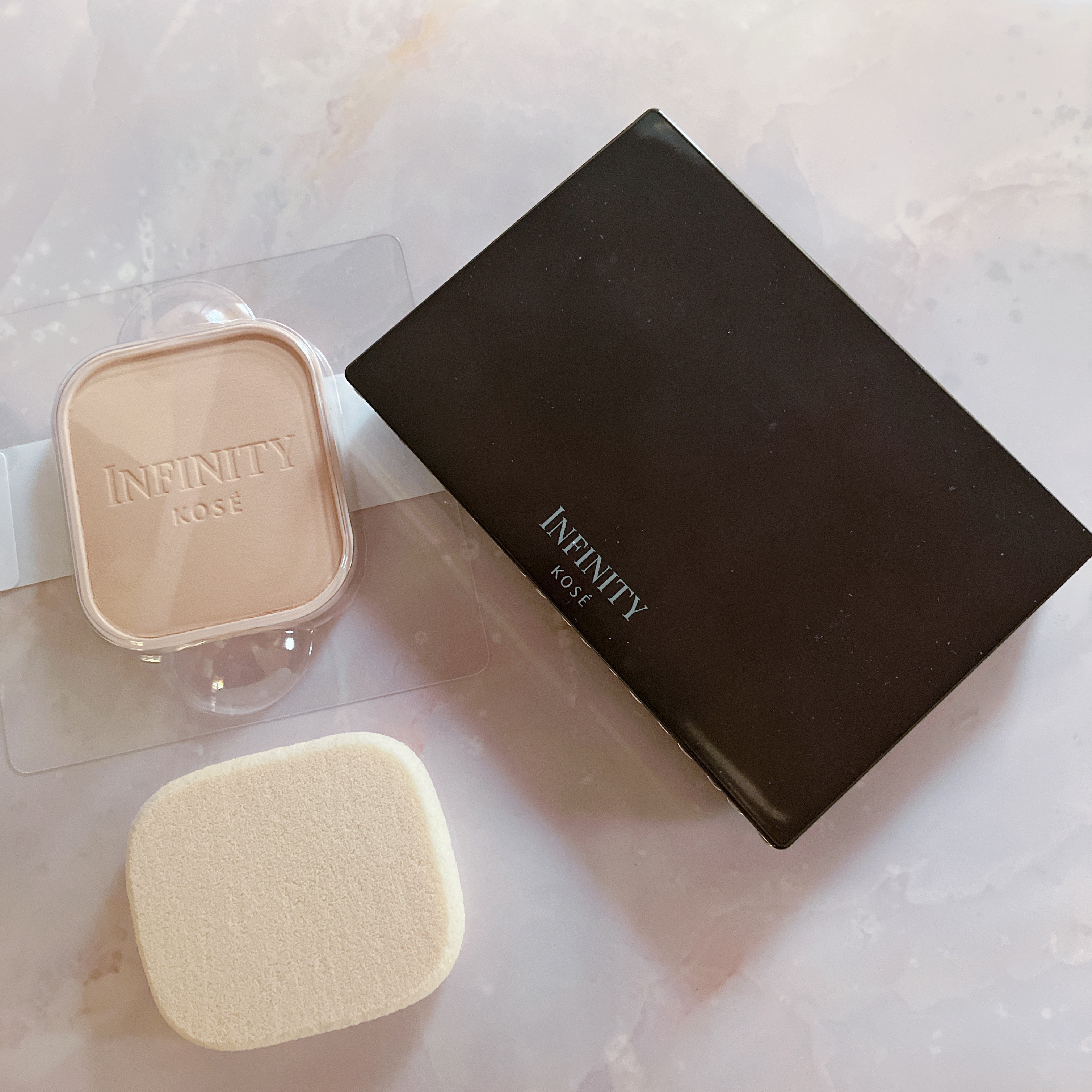 スキンルミナンス ファンデーション/インフィニティ/パウダーファンデーションを使ったクチコミ（2枚目）