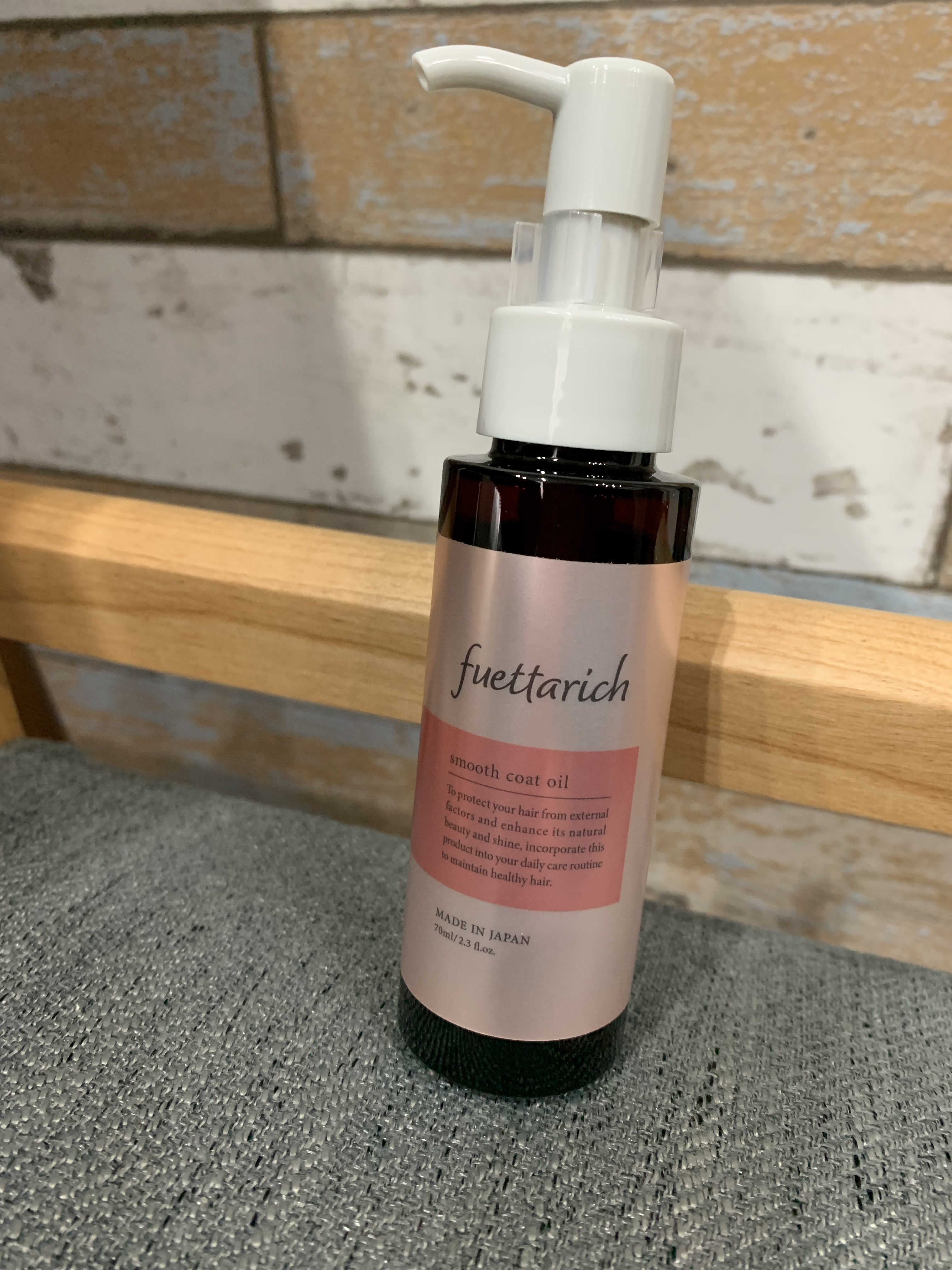 スムースコートオイル ヘアオイル70ml/fuettarich (フエッタリッチ)/ヘアオイルを使ったクチコミ（1枚目）