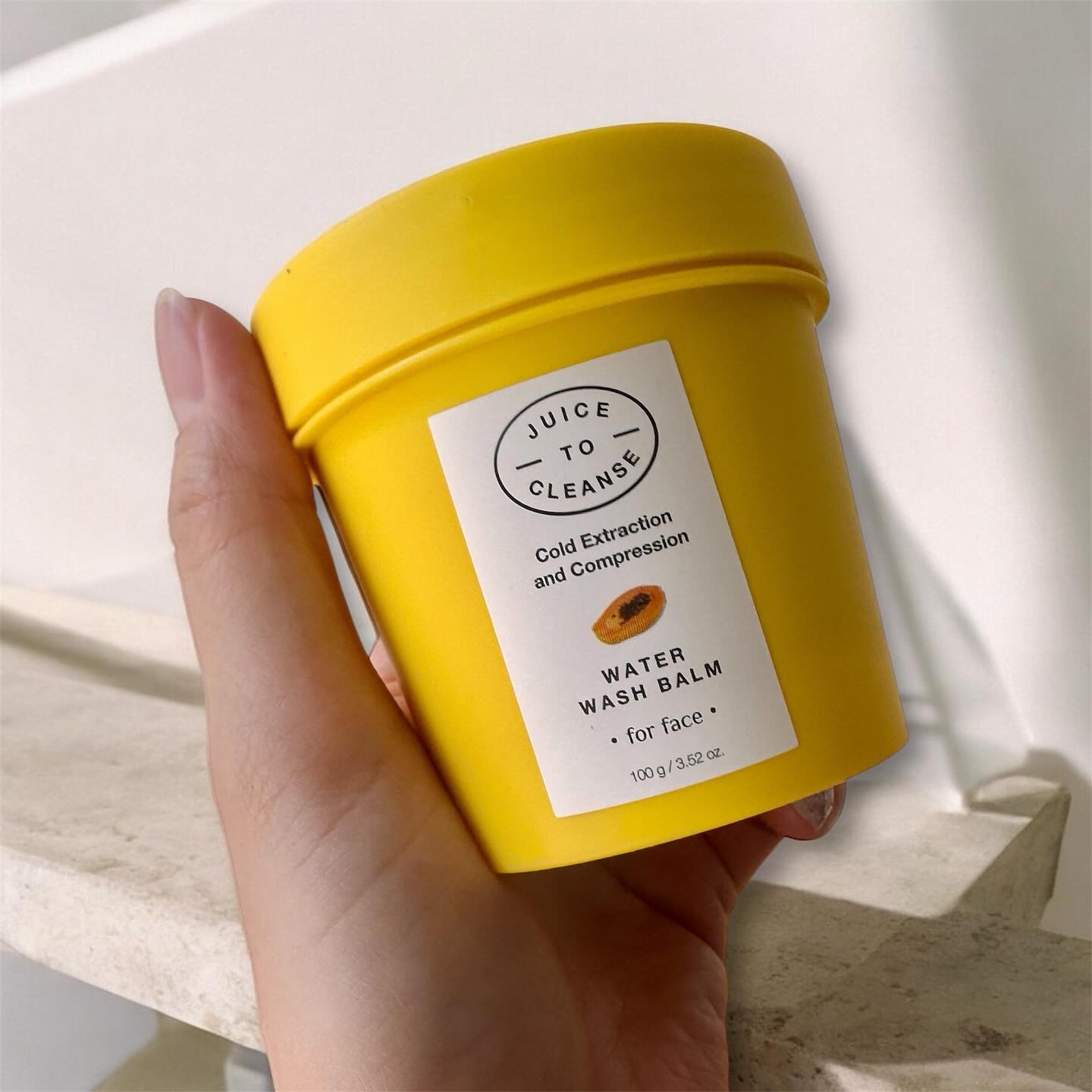 ウォーターウォッシュバーム/JUICE TO CLEANSE/スクラブ・ゴマージュを使ったクチコミ（2枚目）