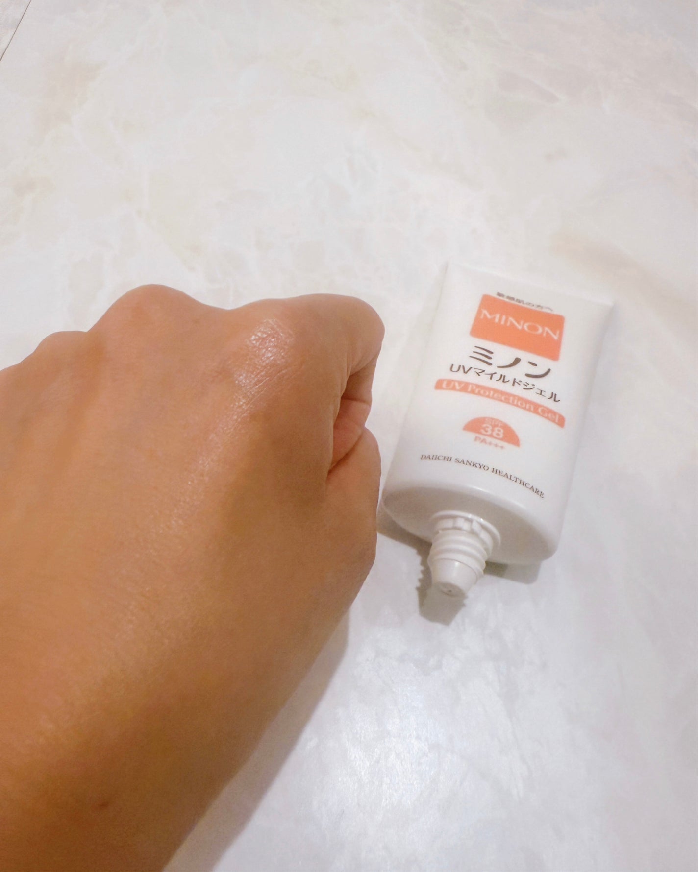 ミノンUVマイルドジェル/ミノン/日焼け止めジェルを使ったクチコミ(7枚目)