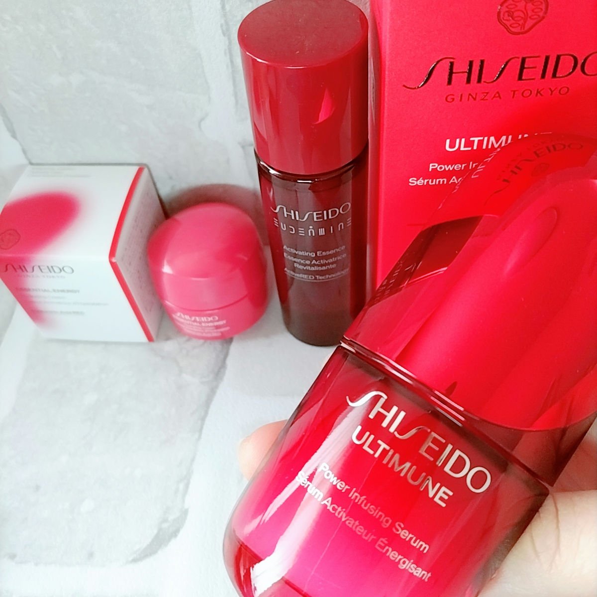 エッセンシャルイネルジャ ハイドレーティング クリーム/SHISEIDO/フェイスクリームを使ったクチコミ（1枚目）