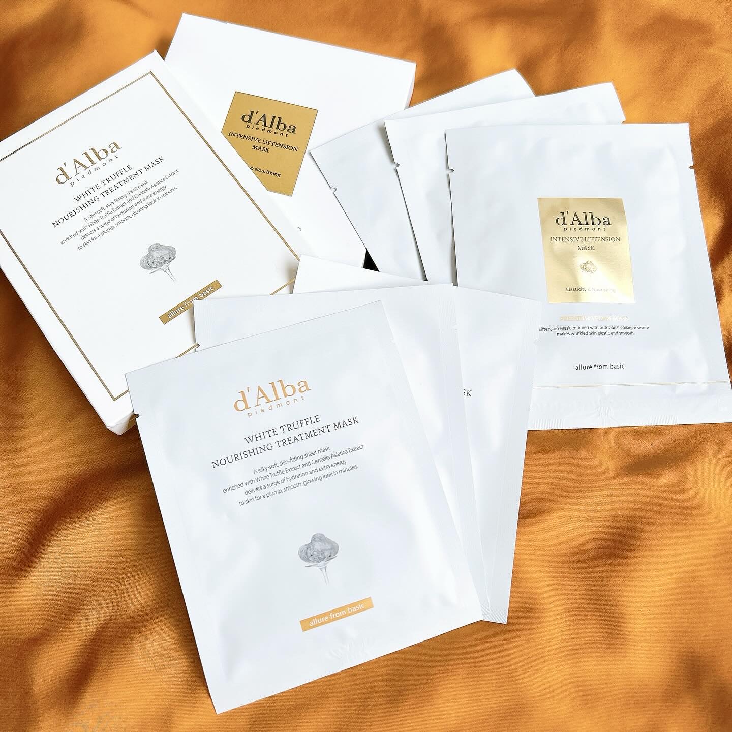 ホワイトトリュフナリシングトリートメントマスク/ダルバ/シートマスク・パックを使ったクチコミ（1枚目）