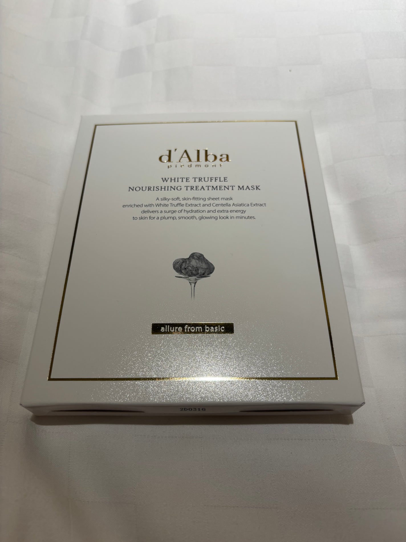 ホワイトトリュフナリシングトリートメントマスク/ダルバ/シートマスク・パックを使ったクチコミ(3枚目)