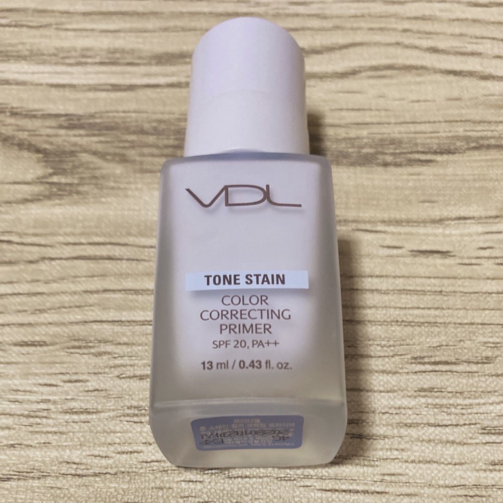 トーンステインカラーコレクティングプライマー/VDL/化粧下地を使ったクチコミ（1枚目）