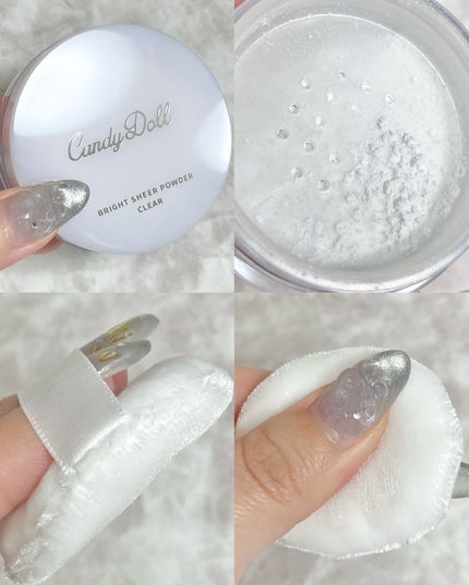ブライトシアーパウダー+/CandyDoll/ルースパウダーを使ったクチコミ(6枚目)