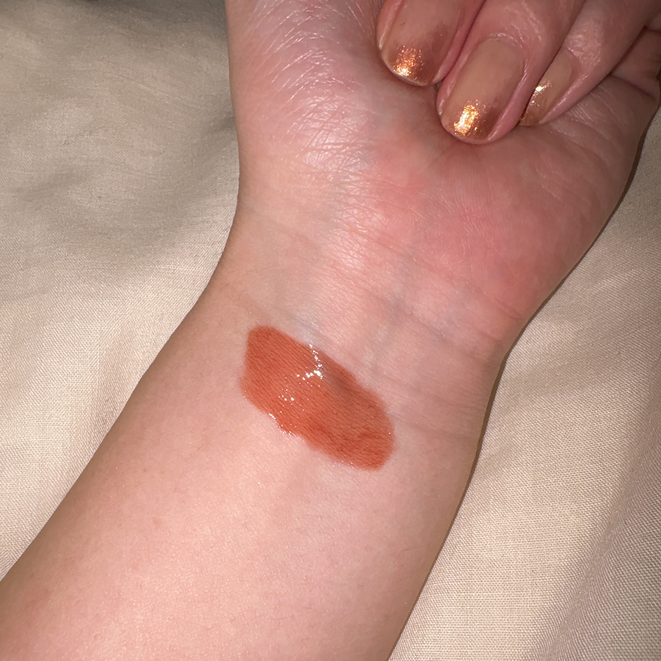 ジェリー ティント リップカラー 004 アプリコット ソルベ/REVLON/リップティントを使ったクチコミ（2枚目）