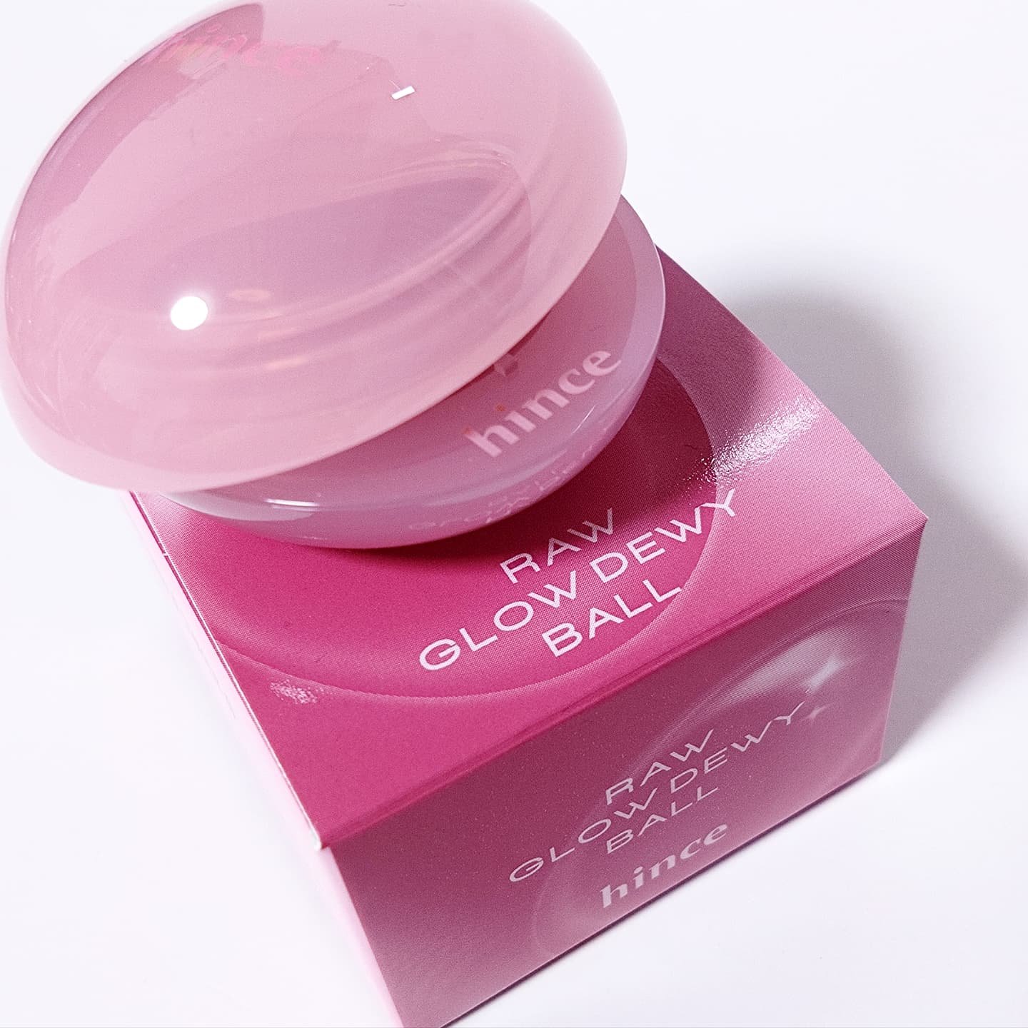 ロウグロウデューイーボール/hince/リップバームを使ったクチコミ（2枚目）