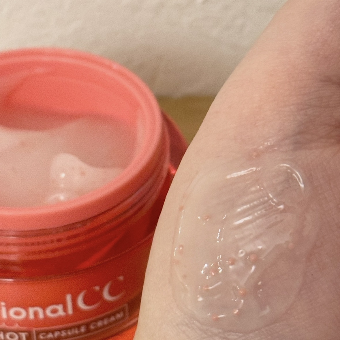 PDRNショット カプセルクリーム/fractionalCC/フェイスクリームを使ったクチコミ（3枚目）