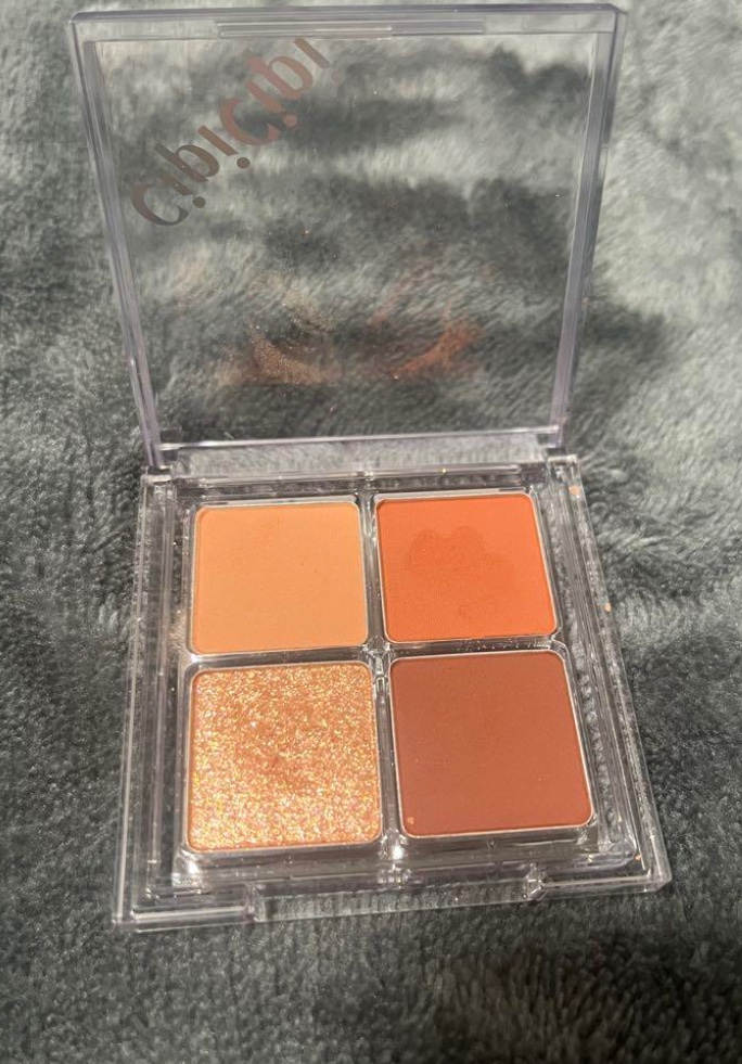 ドレッシーシャドウR 02 ピーチタルト/CipiCipi/アイシャドウパレットを使ったクチコミ（2枚目）