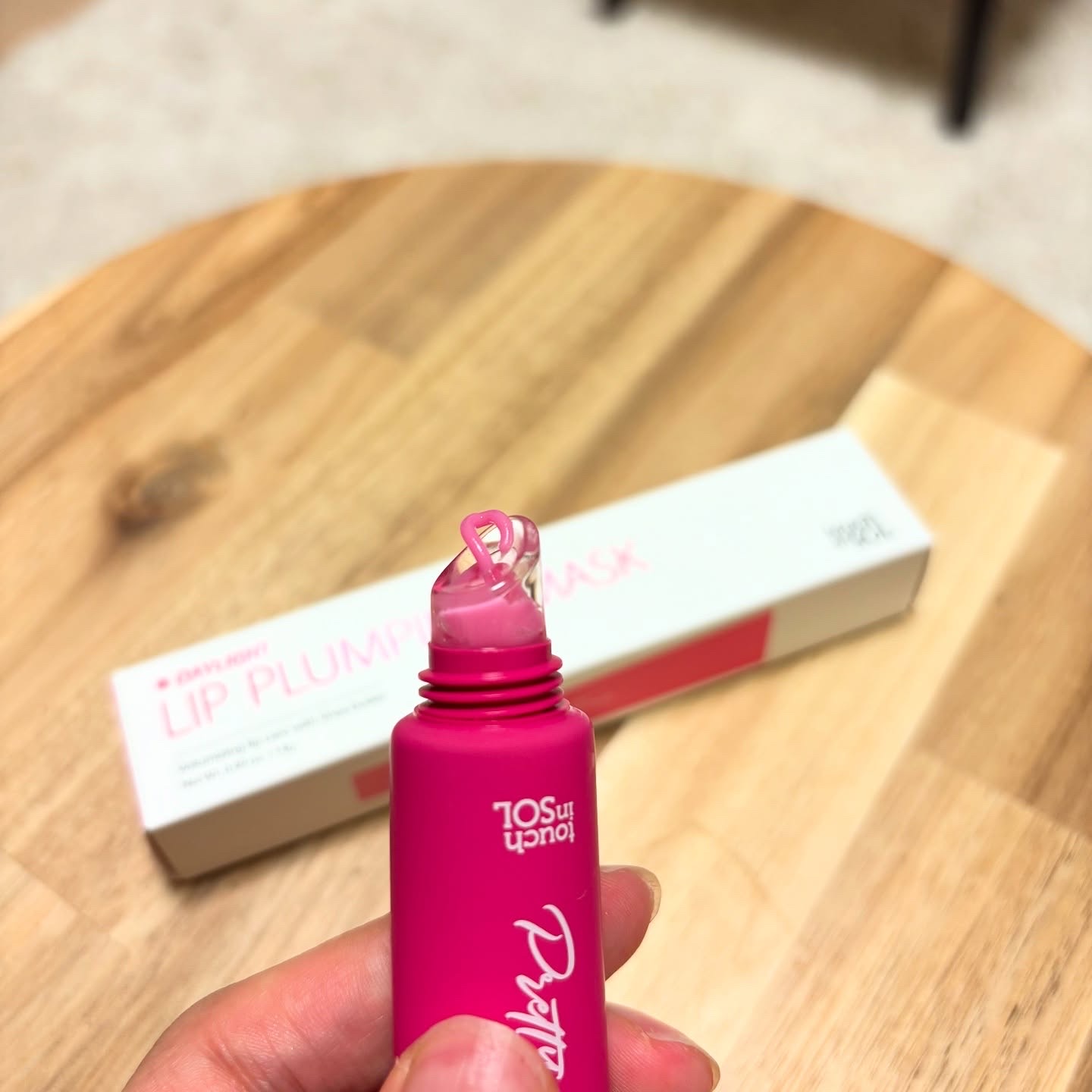 プリティーフィルターデイライトリッププランピングマスク/touch in SOL /リップマスクを使ったクチコミ（2枚目）