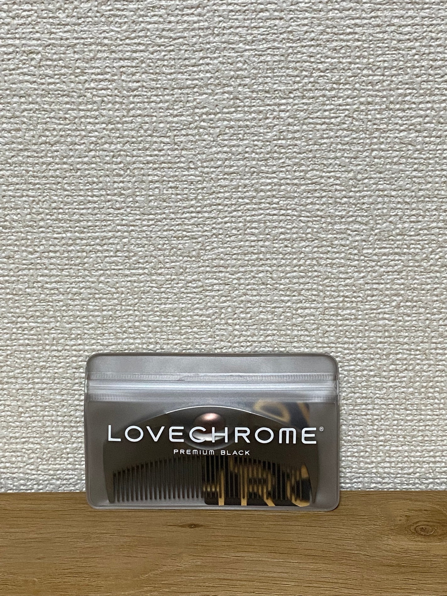 PG ツキ プレミアムブラック/LOVECHROME/ヘアコームを使ったクチコミ(3枚目)