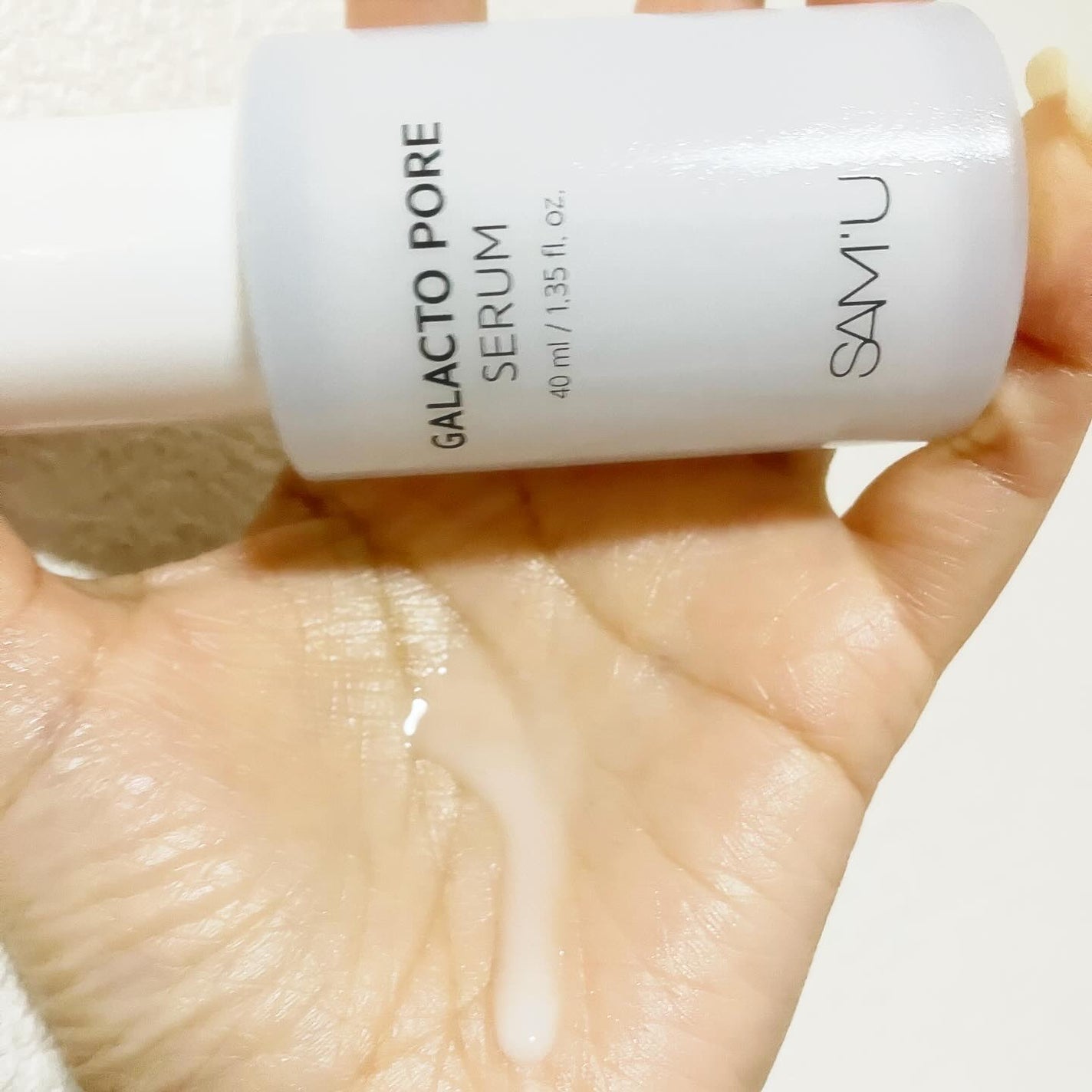 サミュ ガラクトポア セラム/SAM'U/美容液を使ったクチコミ(2枚目)