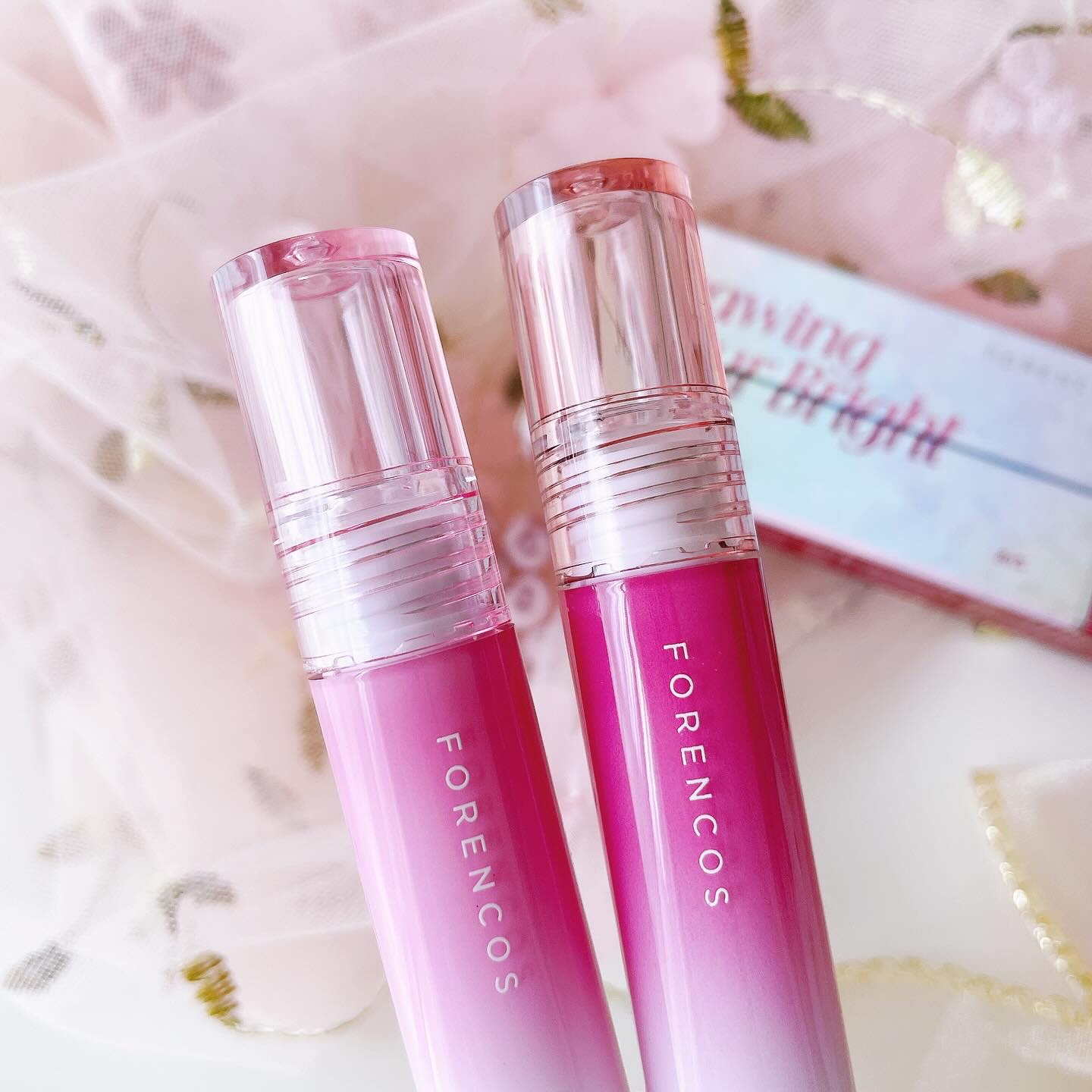 オールライトムードグローティント G09 Chouette/フォレンコス/リップティントを使ったクチコミ（2枚目）