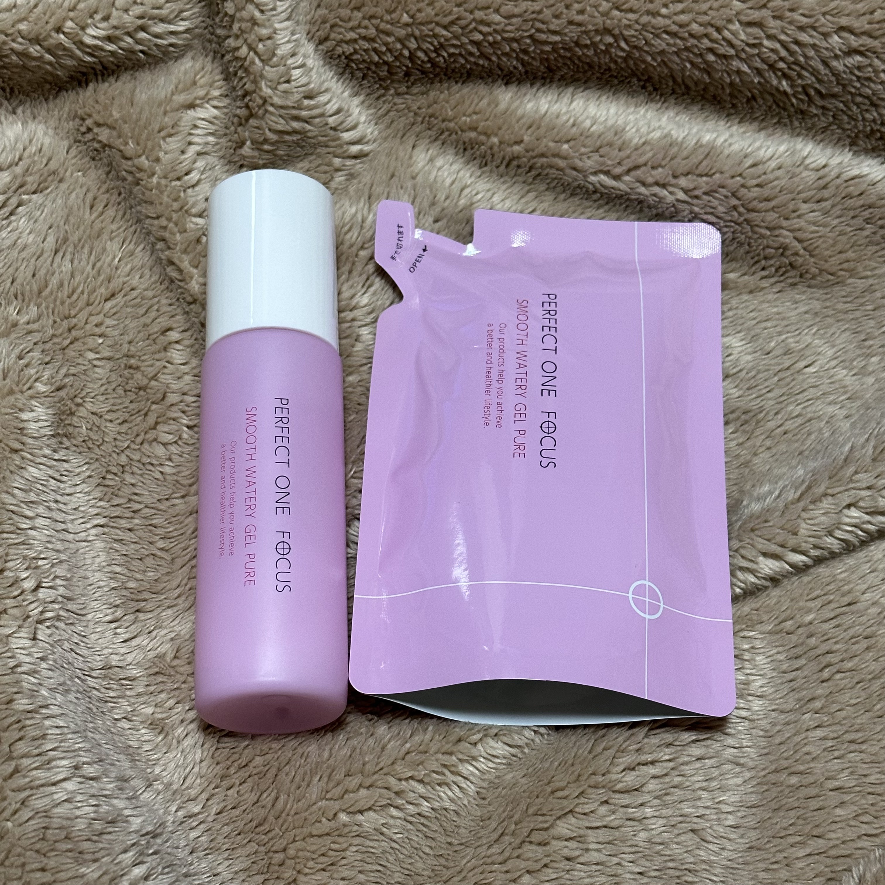 パーフェクトワンフォーカス スムースウォータリージェル ピュア/PERFECT ONE  FOCUS/オールインワン化粧品を使ったクチコミ（1枚目）