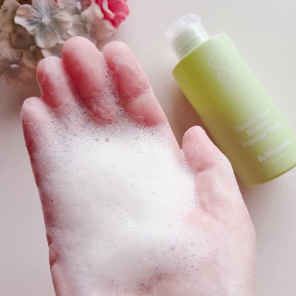 グリーンティー&エンザイムパウダーウォッシュ/By Wishtrend/洗顔パウダーを使ったクチコミ(5枚目)