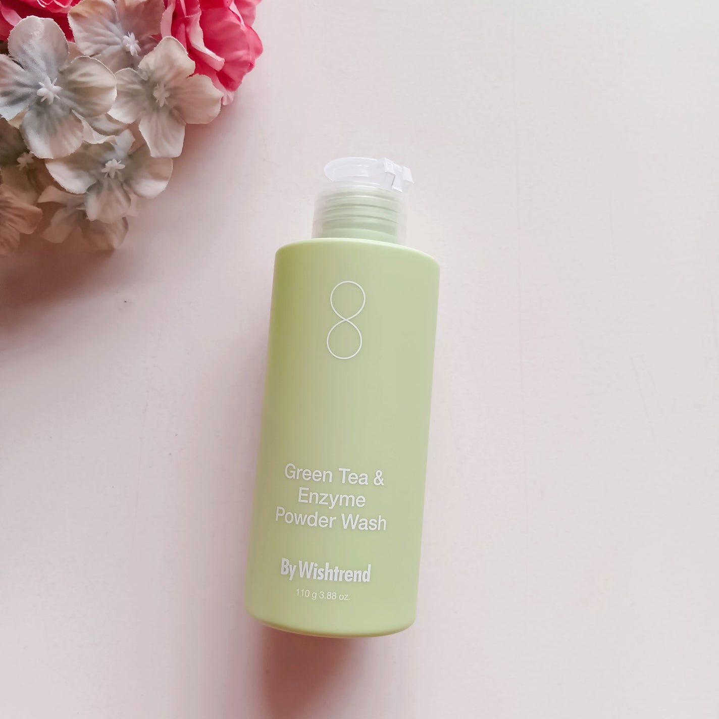 グリーンティー&エンザイムパウダーウォッシュ/By Wishtrend/洗顔パウダーを使ったクチコミ(2枚目)