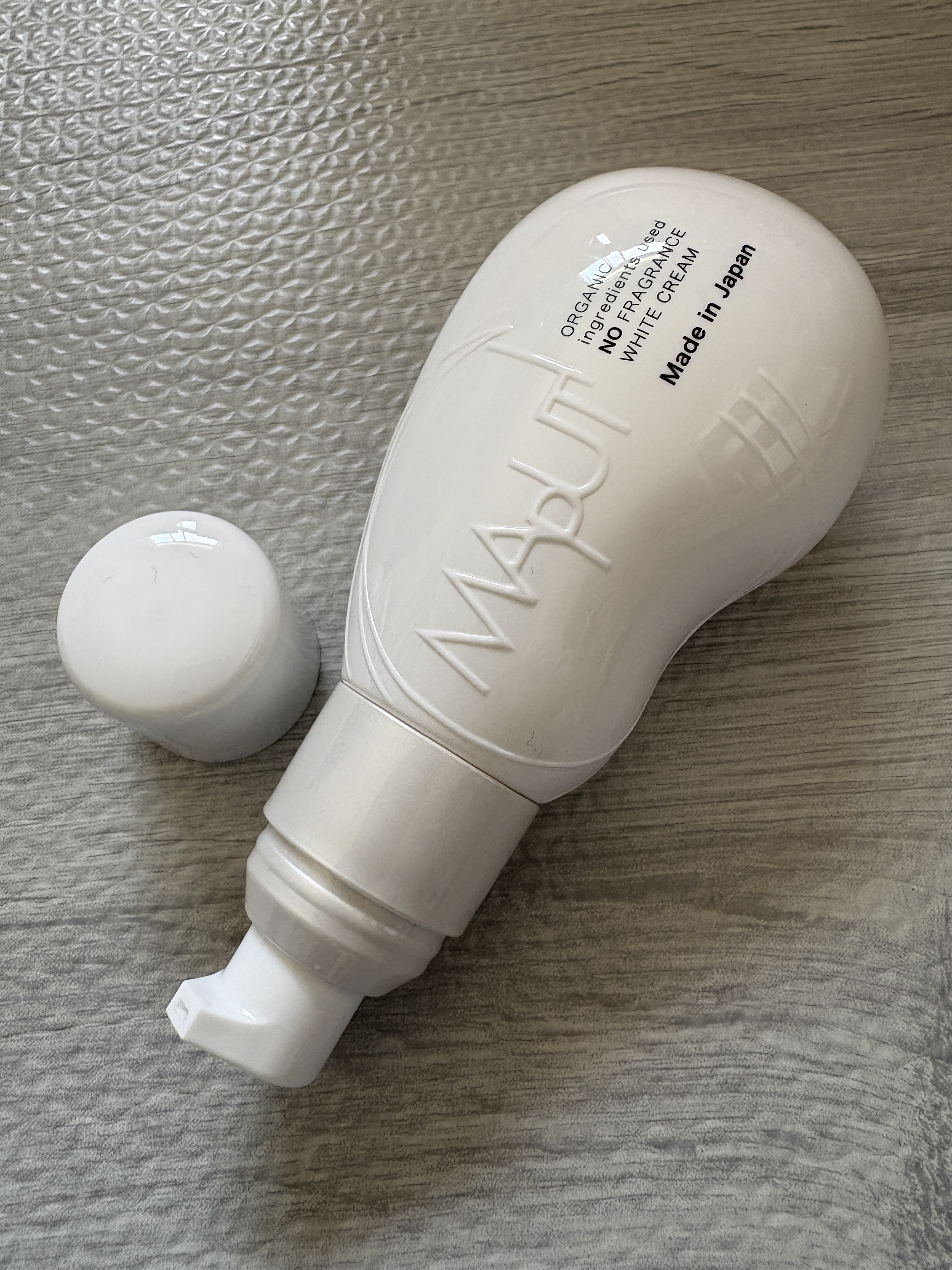 オーガニックノーフレグランスホワイトクリーム MAPUTI/MAPUTI/デリケートゾーンケアを使ったクチコミ（1枚目）