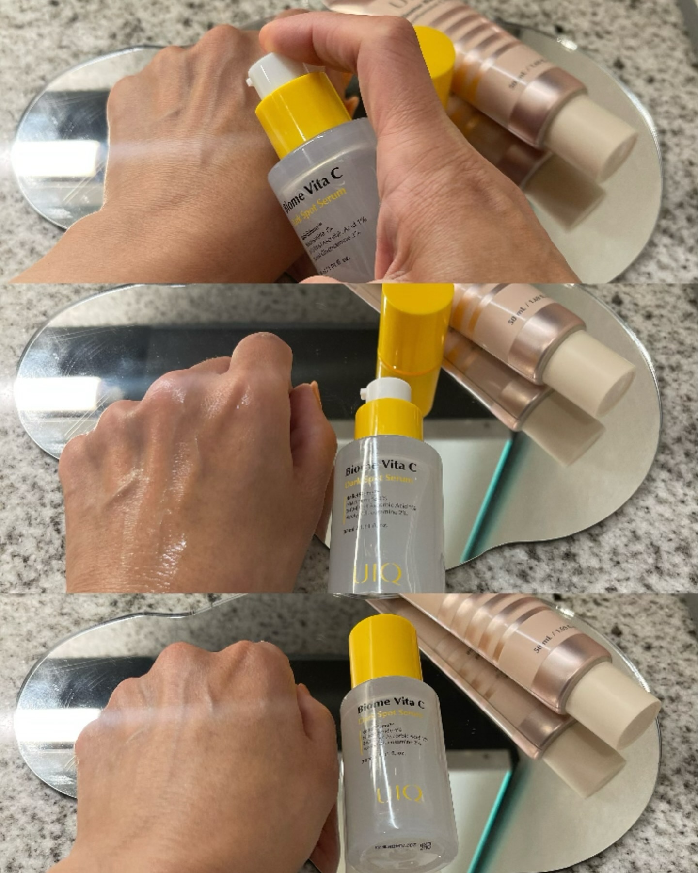 バイオームビタCダークスポットセラム/UIQ/美容液を使ったクチコミ（2枚目）