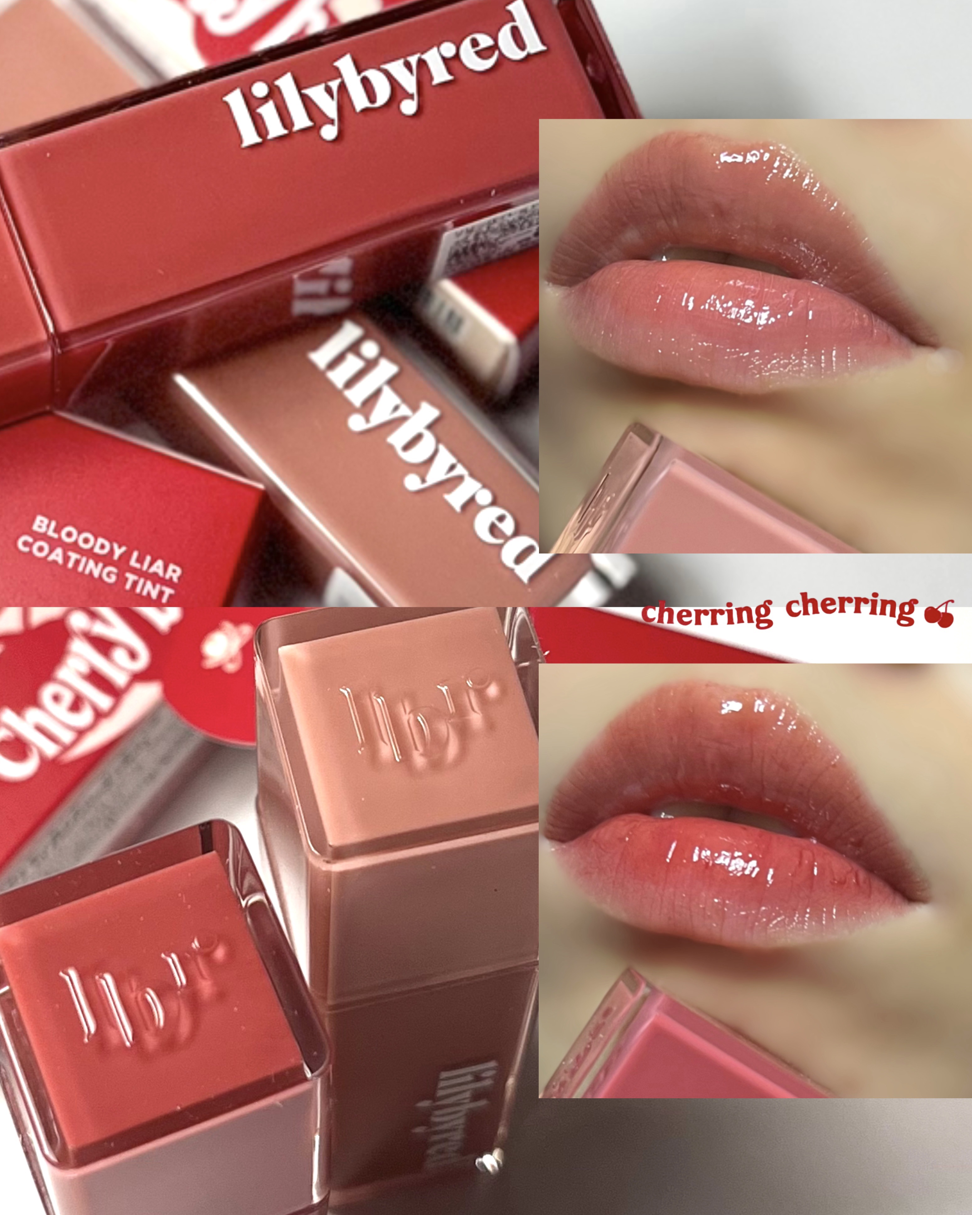 ブラッディライアー コーティングティント/lilybyred/リップティントを使ったクチコミ（1枚目）