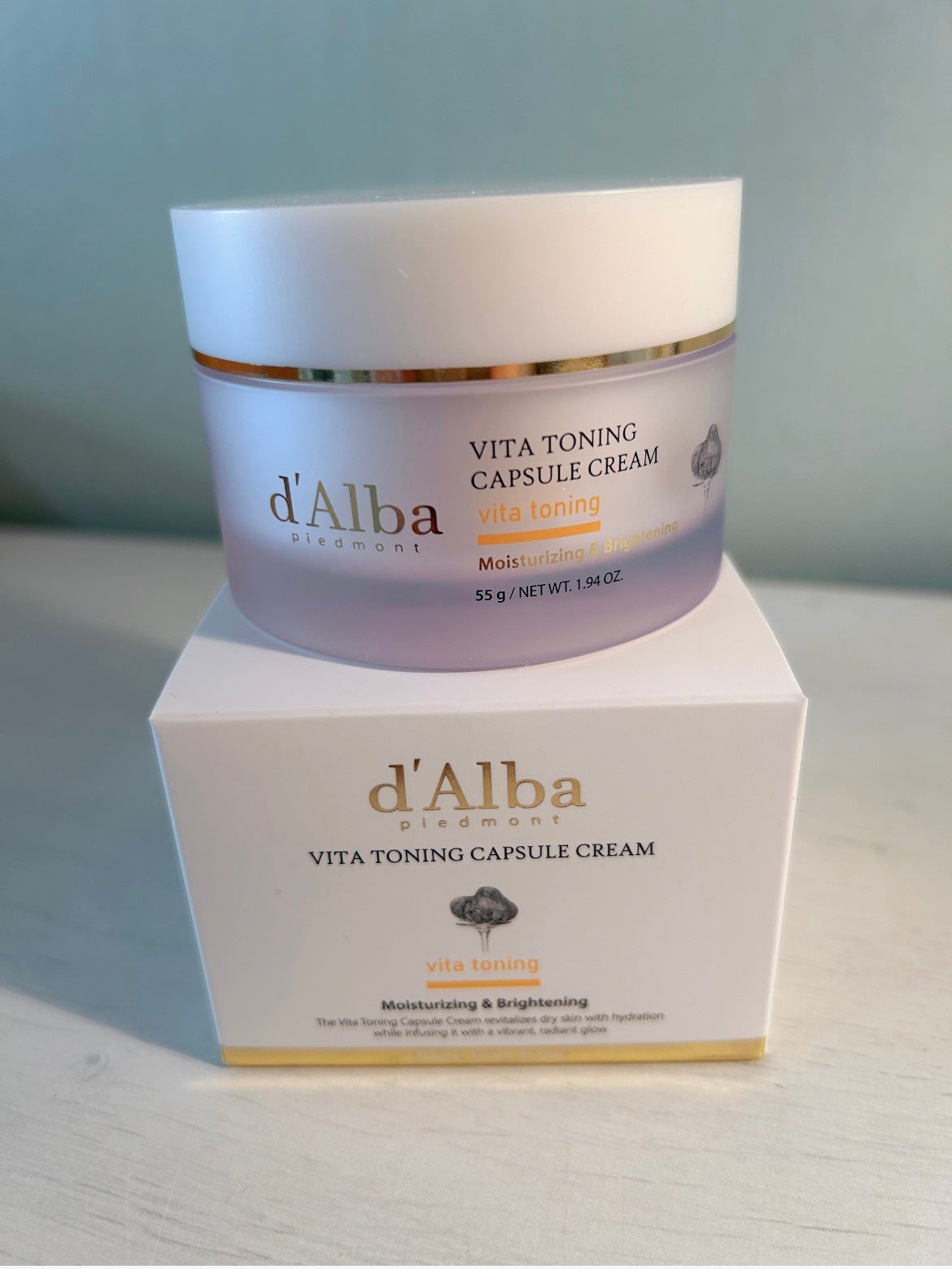 ビタトーニングカプセルクリーム/ダルバ/フェイスクリームを使ったクチコミ(6枚目)