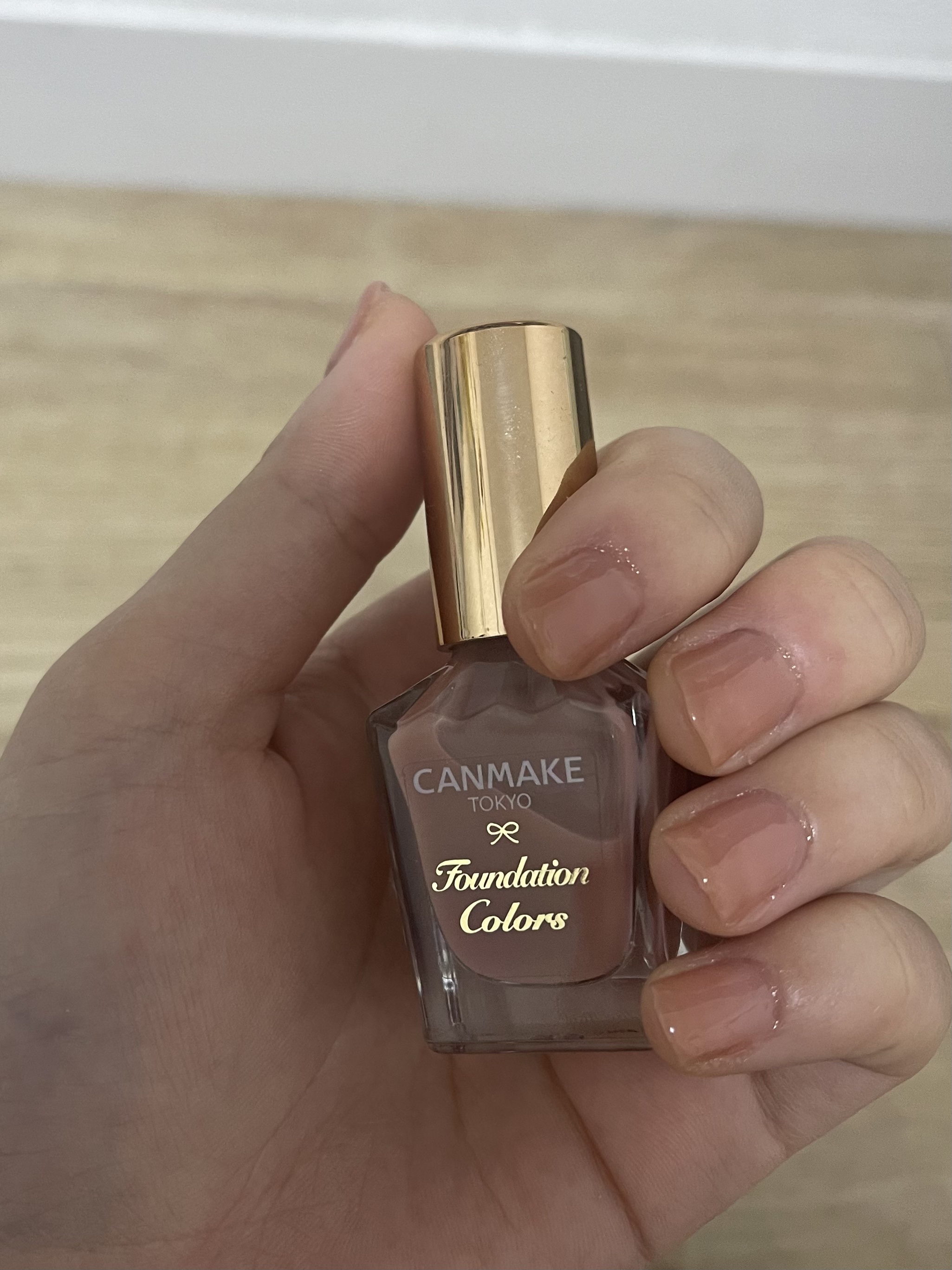 ファンデーションカラーズ/キャンメイク/マニキュアを使ったクチコミ（1枚目）