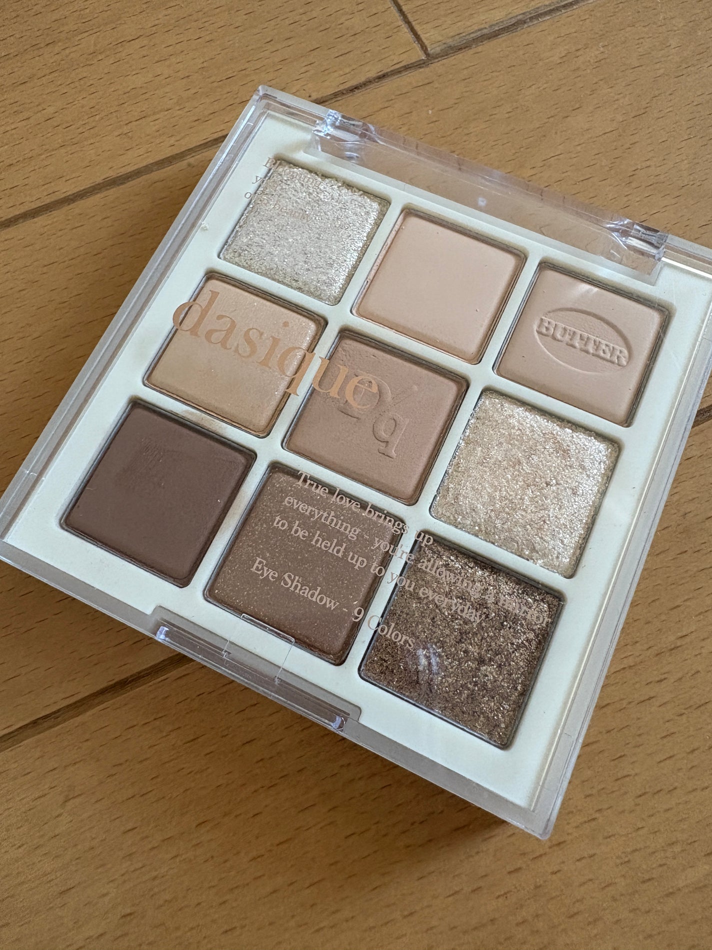シャドウパレット/dasique/アイシャドウパレットを使ったクチコミ(1枚目)