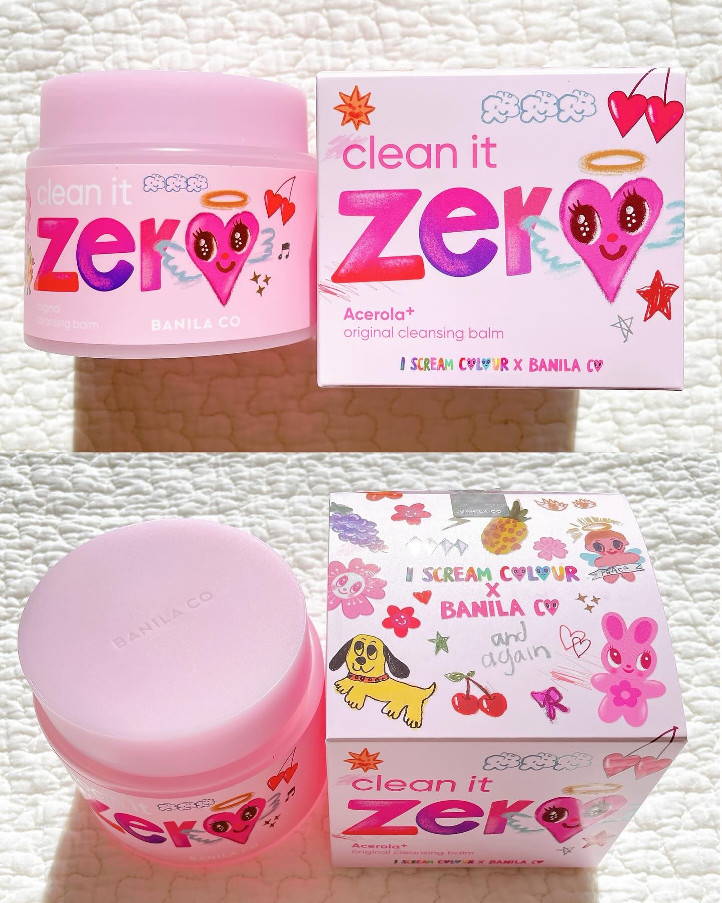 クリーンイットゼロ クレンジングバーム アイ スクリームカラーエディション/BANILA CO/クレンジングバームを使ったクチコミ（1枚目）