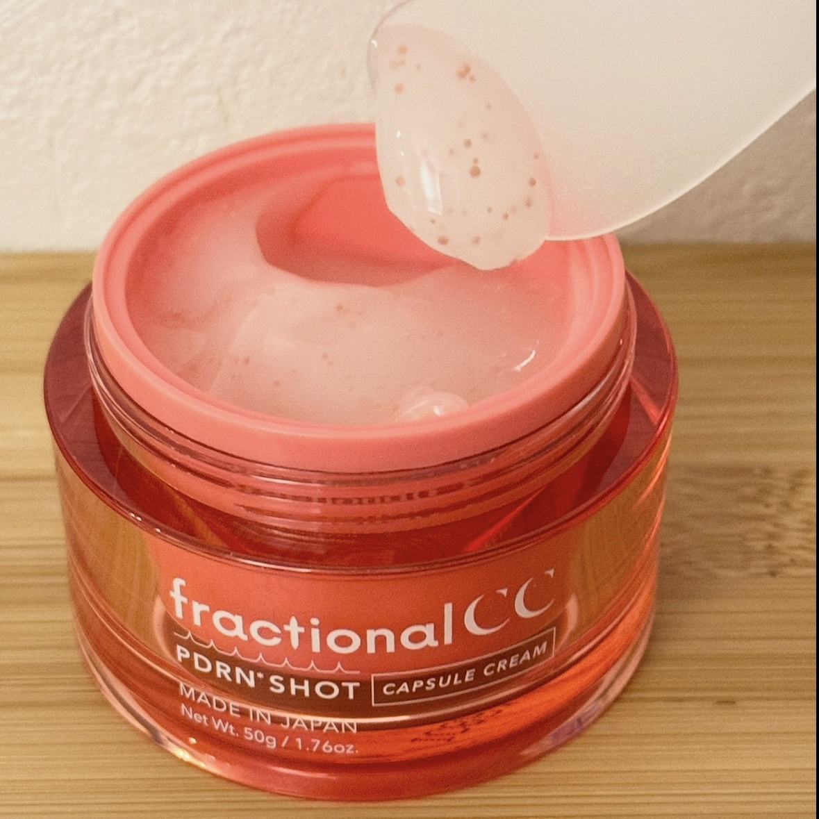 PDRNショット カプセルクリーム/fractionalCC/フェイスクリームを使ったクチコミ（2枚目）