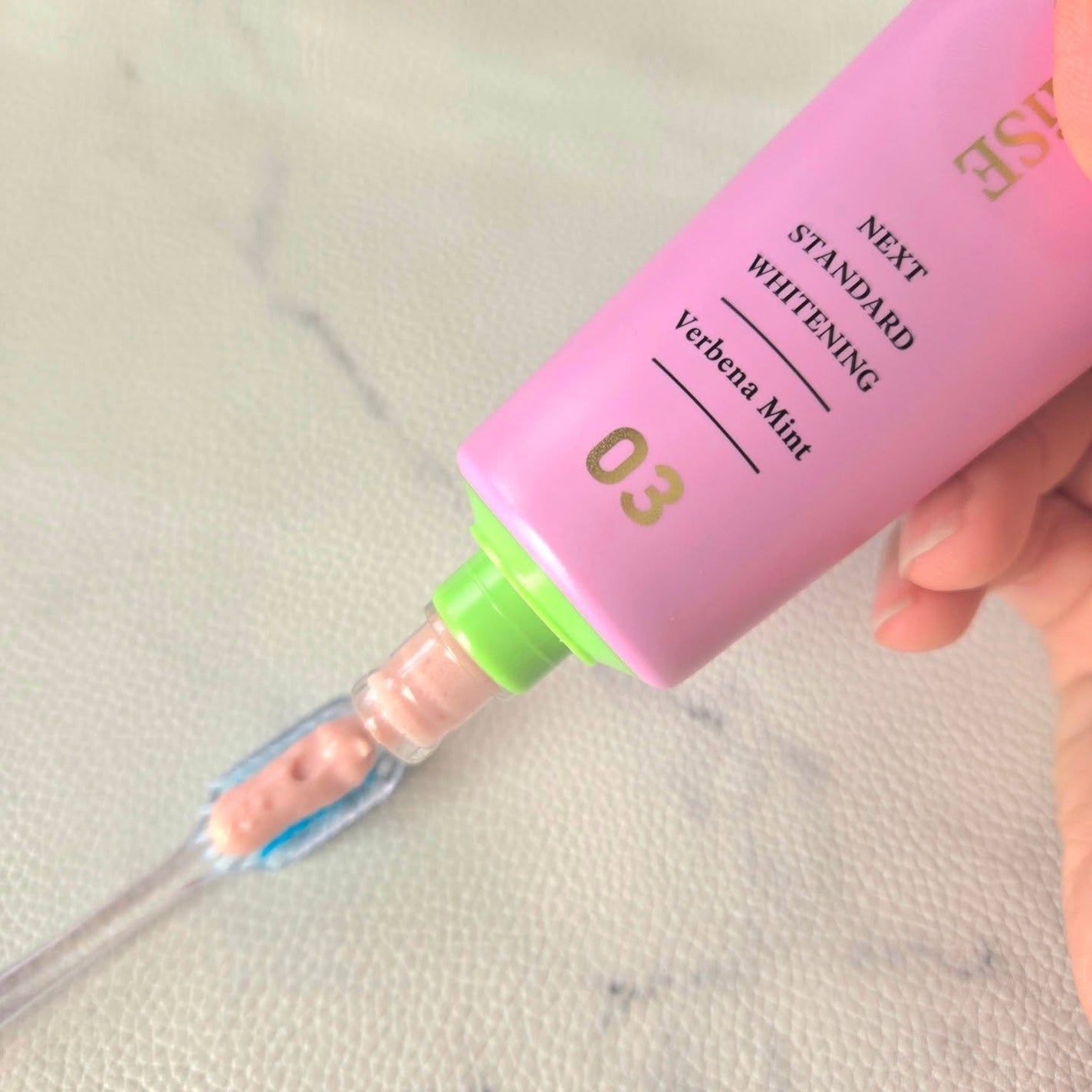 ホワイトプロミス 美白*+口臭ケア/WHiTE PROMiSE/歯磨き粉を使ったクチコミ(5枚目)