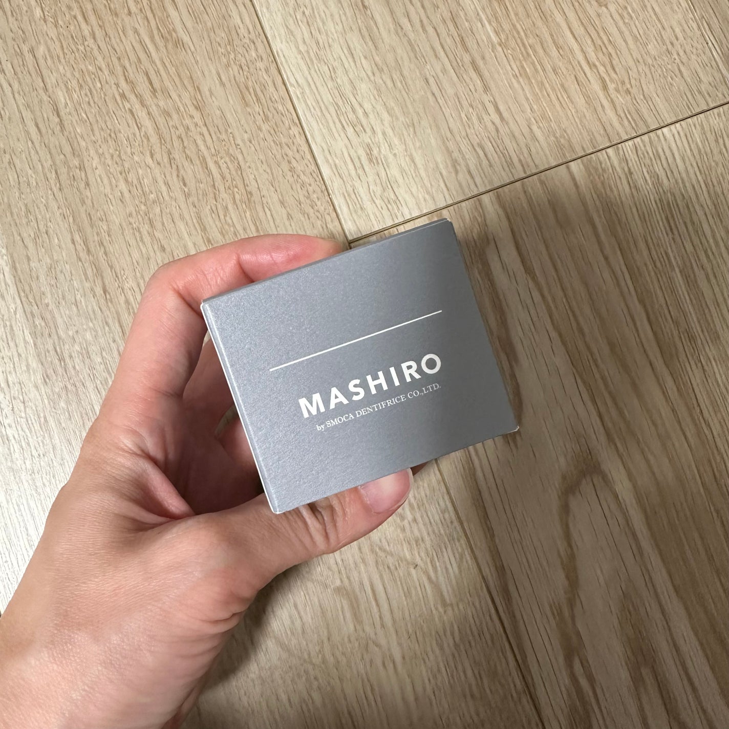 MASHIRO 薬用ホワイトニングパウダー ハーブミント/MASHIRO/歯磨き粉を使ったクチコミ(1枚目)