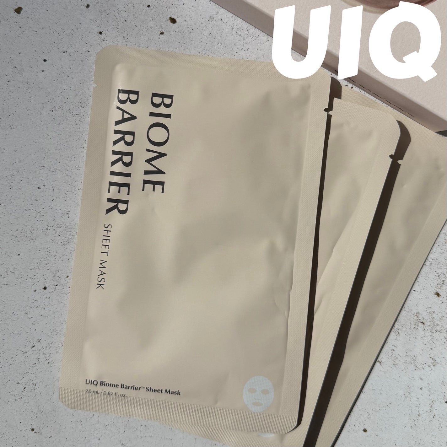 バイオームバリアシートマスク/UIQ/シートマスク・パックを使ったクチコミ(1枚目)