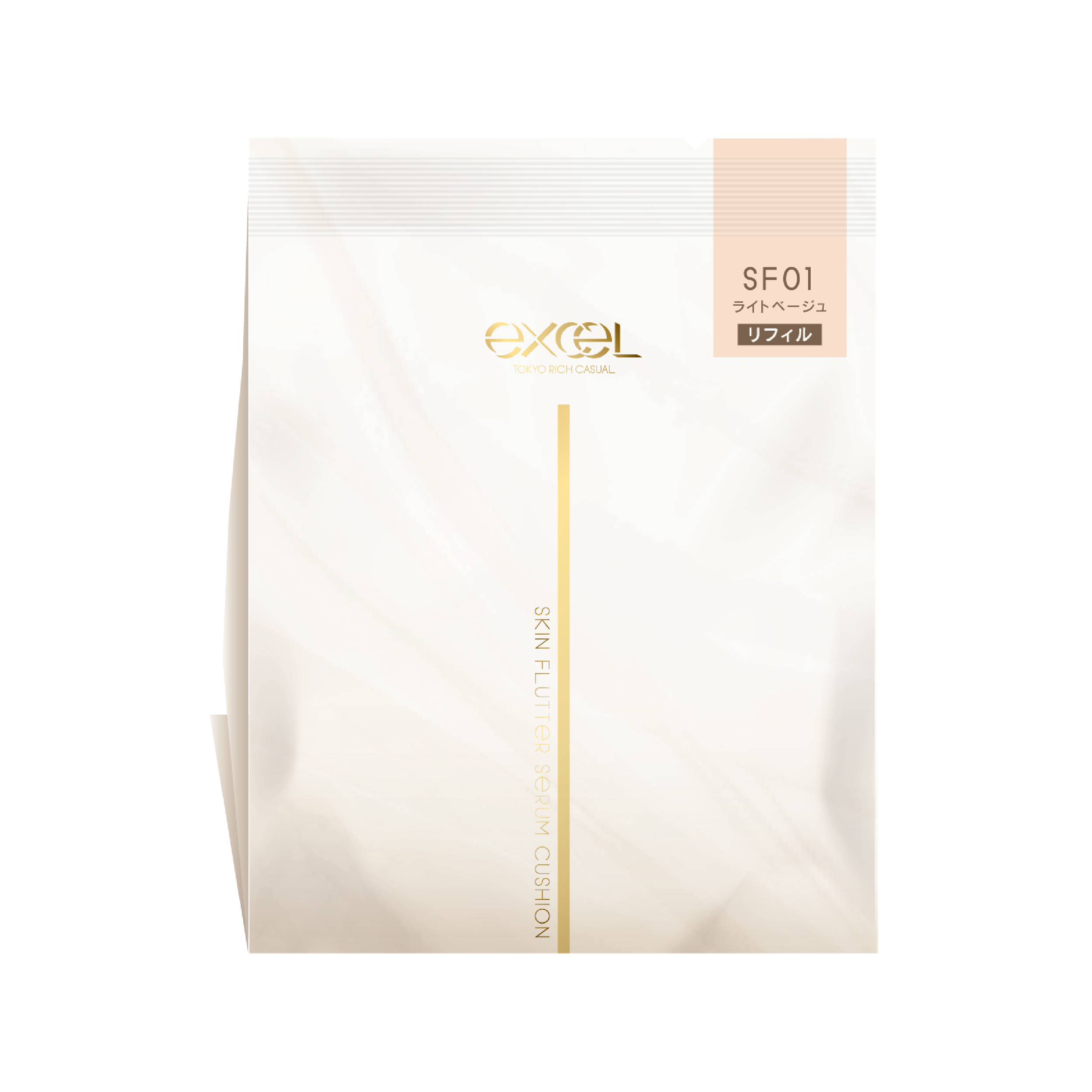 エクセル スキンフラッター セラムクッション SF01 ライトベージュ(リフィル)