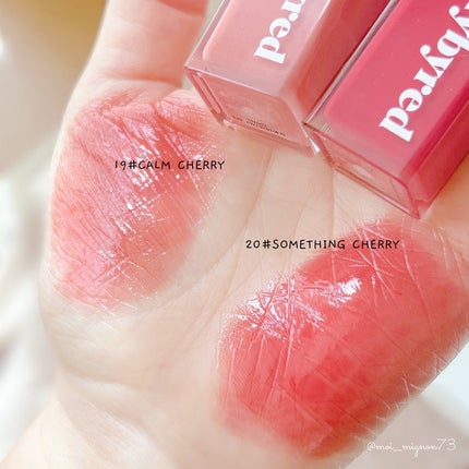 ブラッディライアー コーティングティント/lilybyred/リップティントを使ったクチコミ(4枚目)