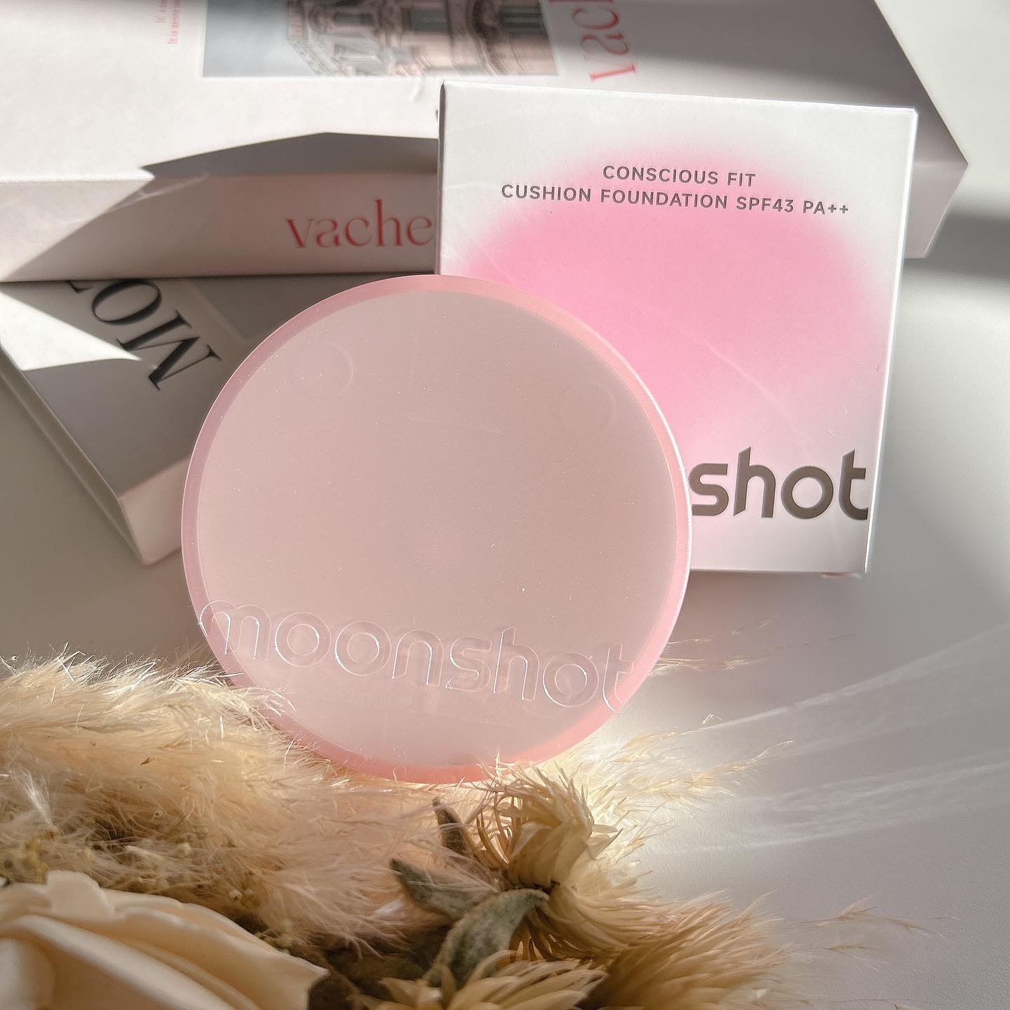 コンシャス フィット クッション ファンデーション/moonshot/クッションファンデーションを使ったクチコミ（2枚目）